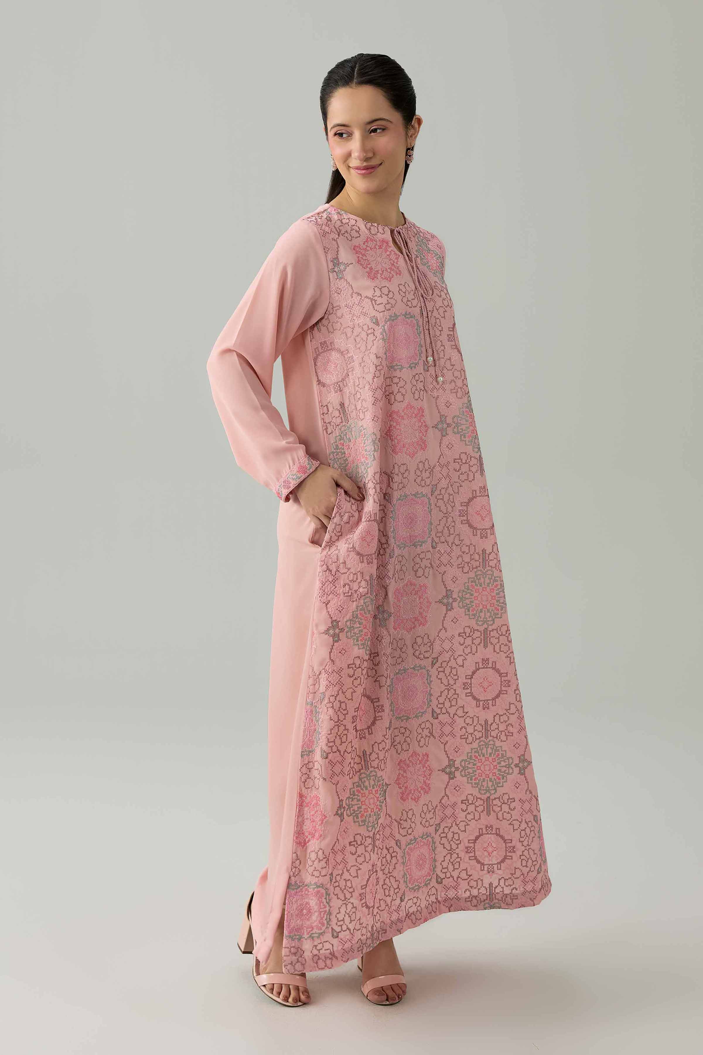 Embroidered Dress - FS26-12