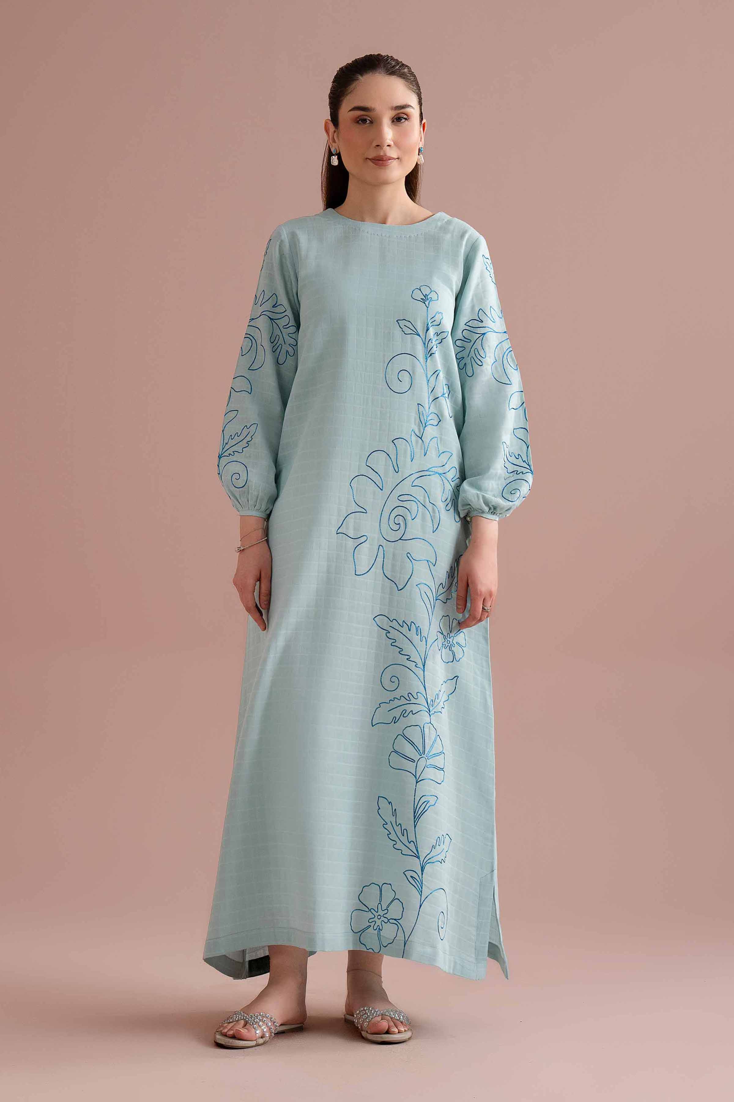 Embroidered Dress - FS26-31