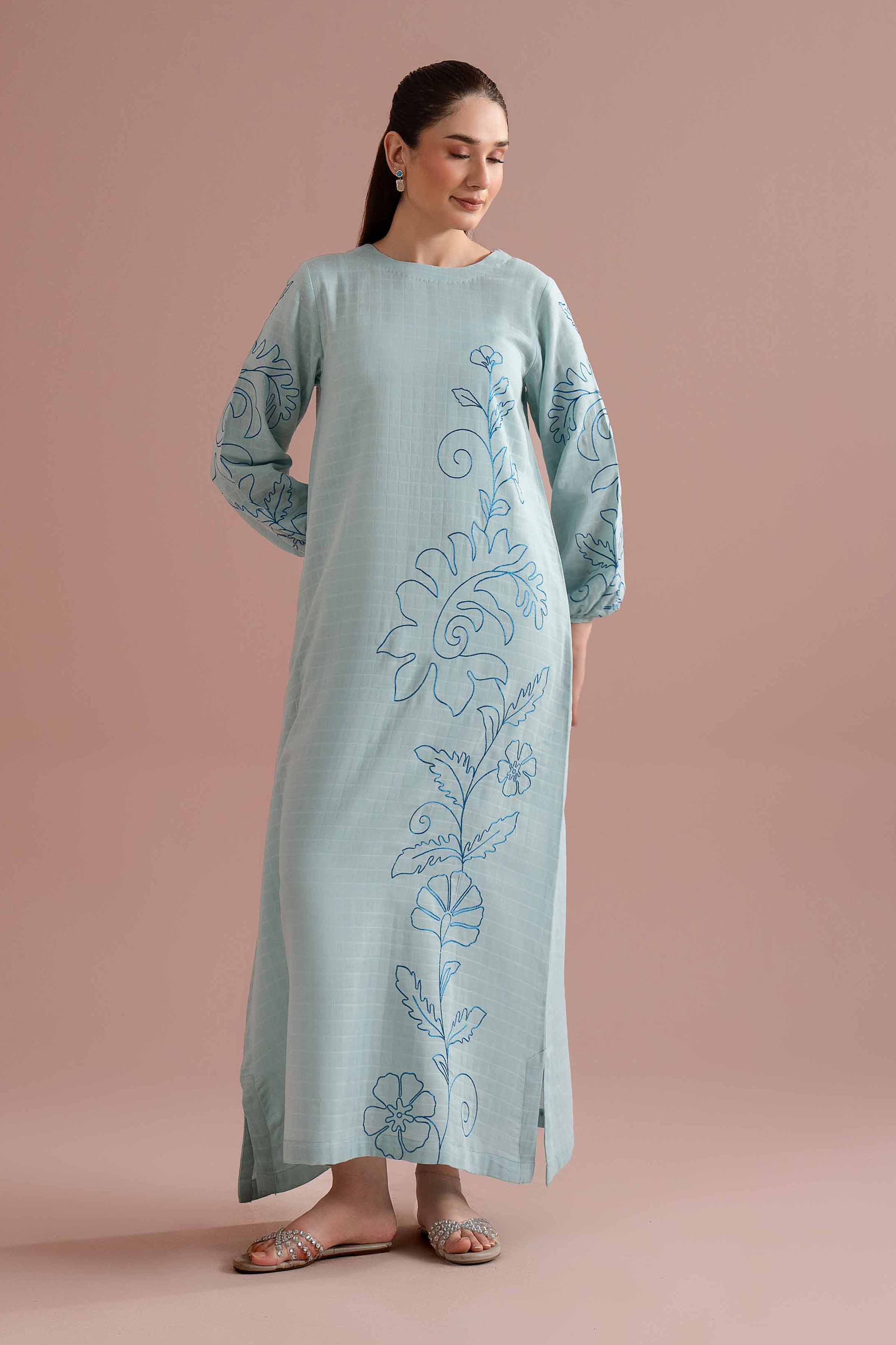 Embroidered Dress - FS26-31