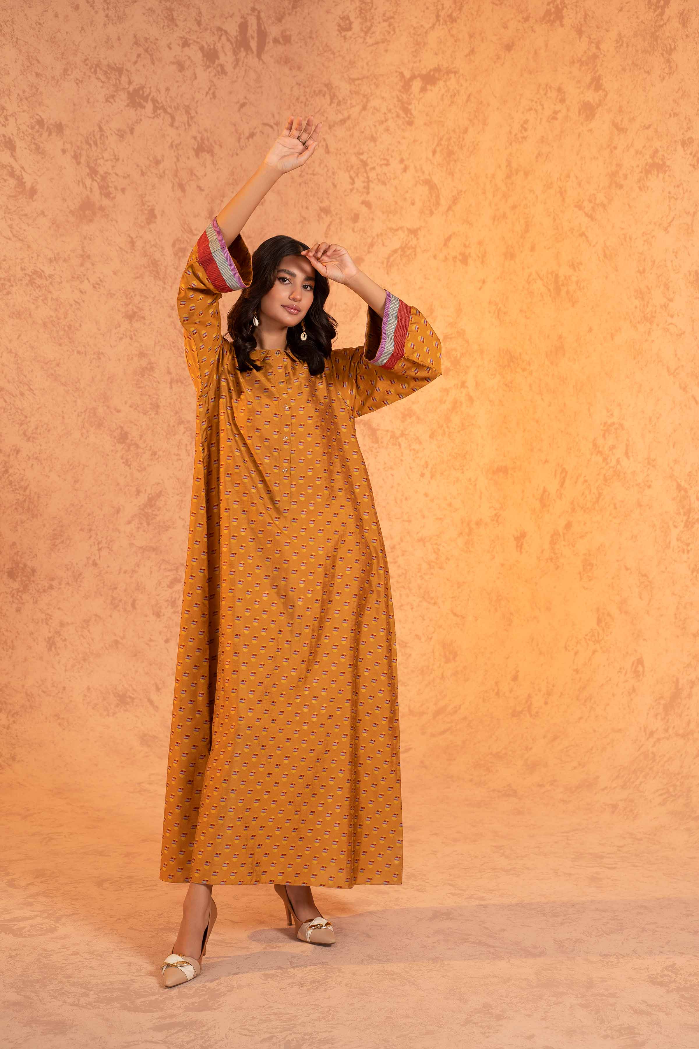 Embroidered Fustaan - FSW23-28