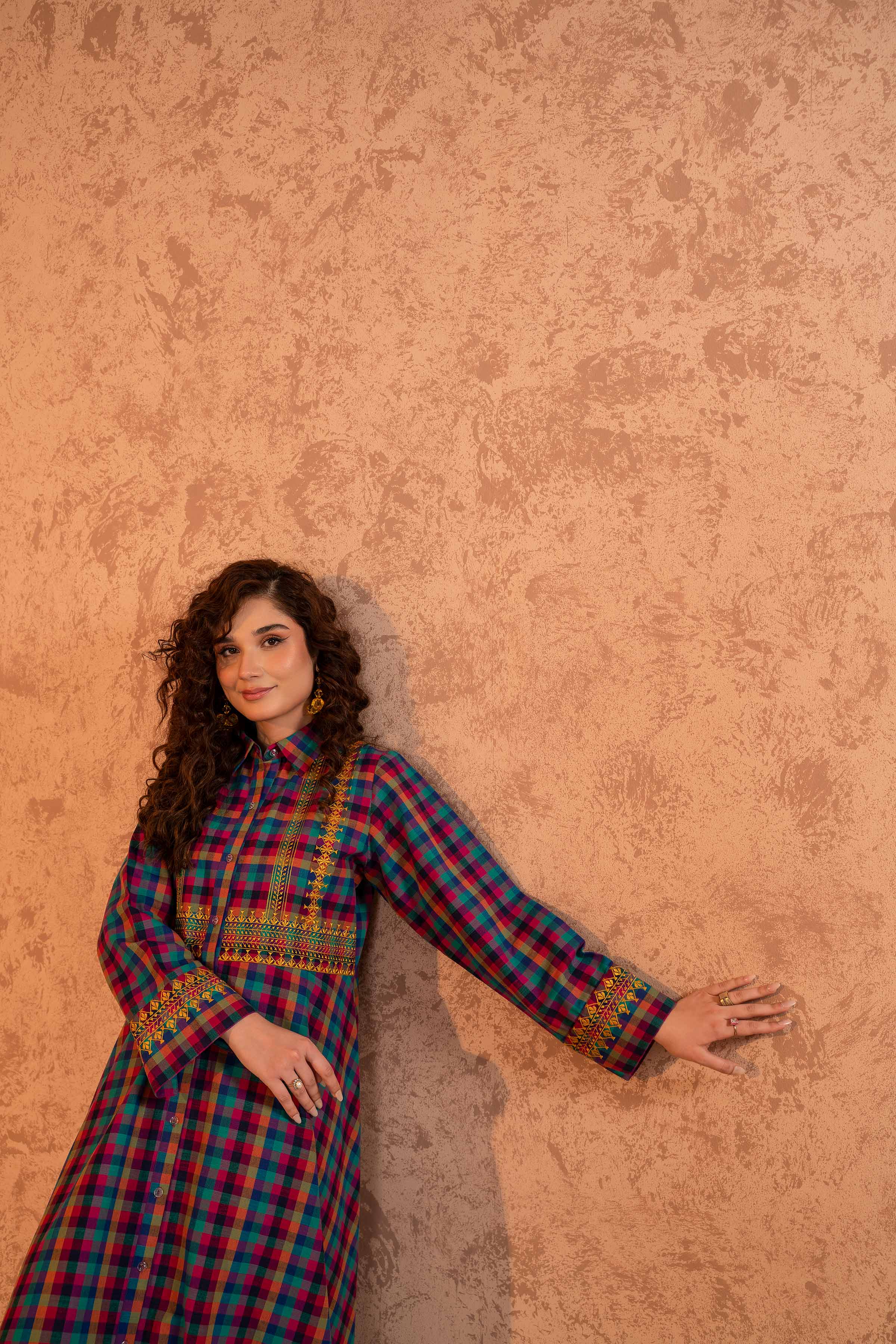 Embroidered Fustaan - FSW23-30