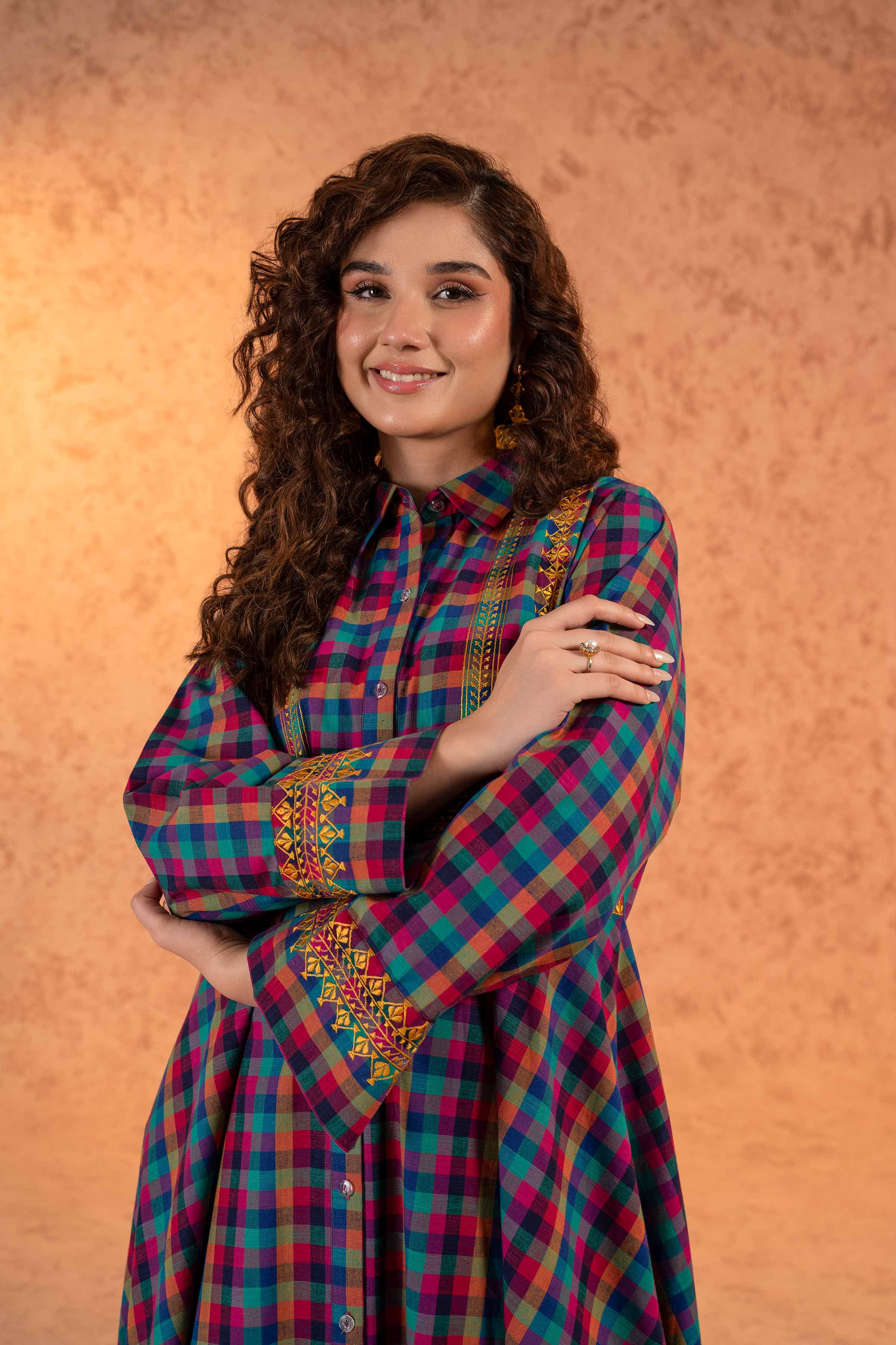 Embroidered Fustaan - FSW23-30