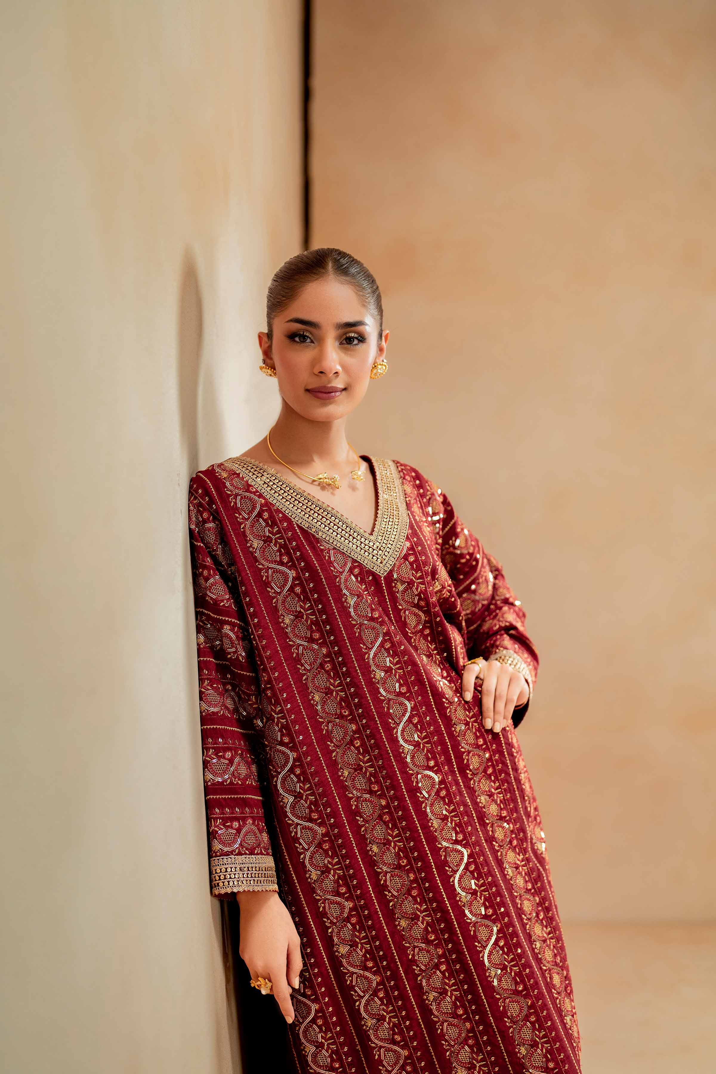 Embroidered Dress - FW24-11