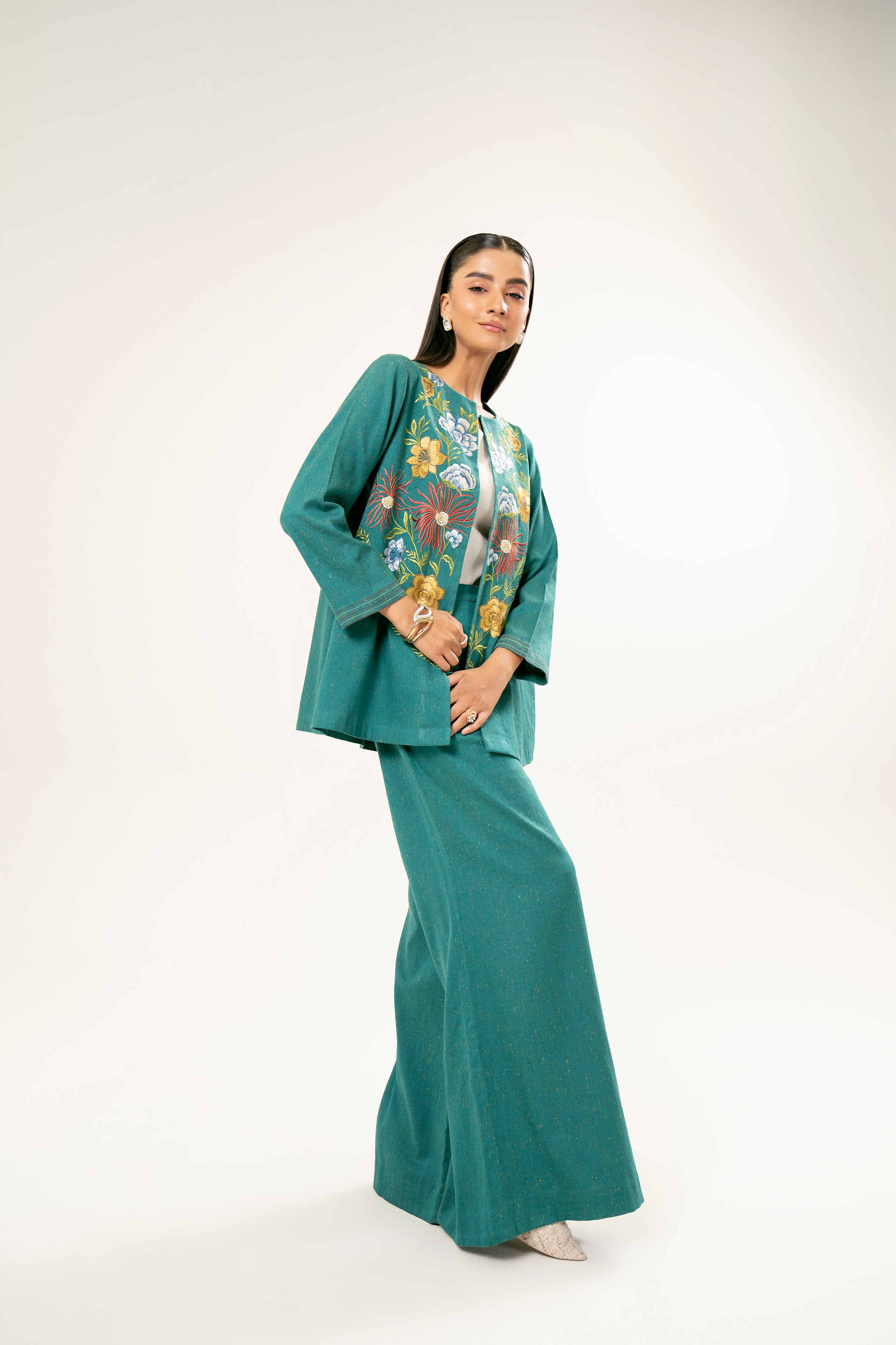 2 Piece - Embroidered Suit - FW24-63