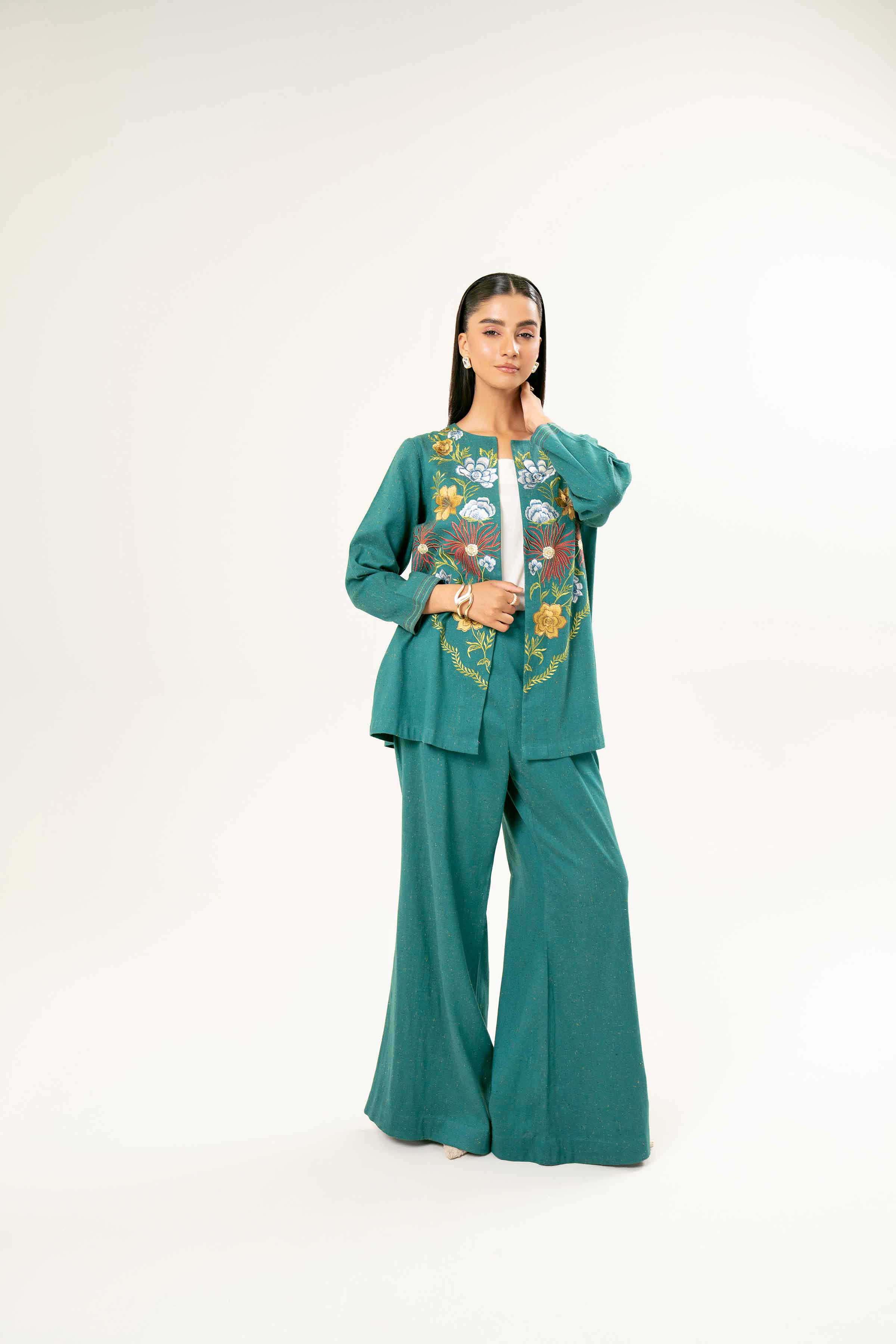 2 Piece - Embroidered Suit - FW24-63