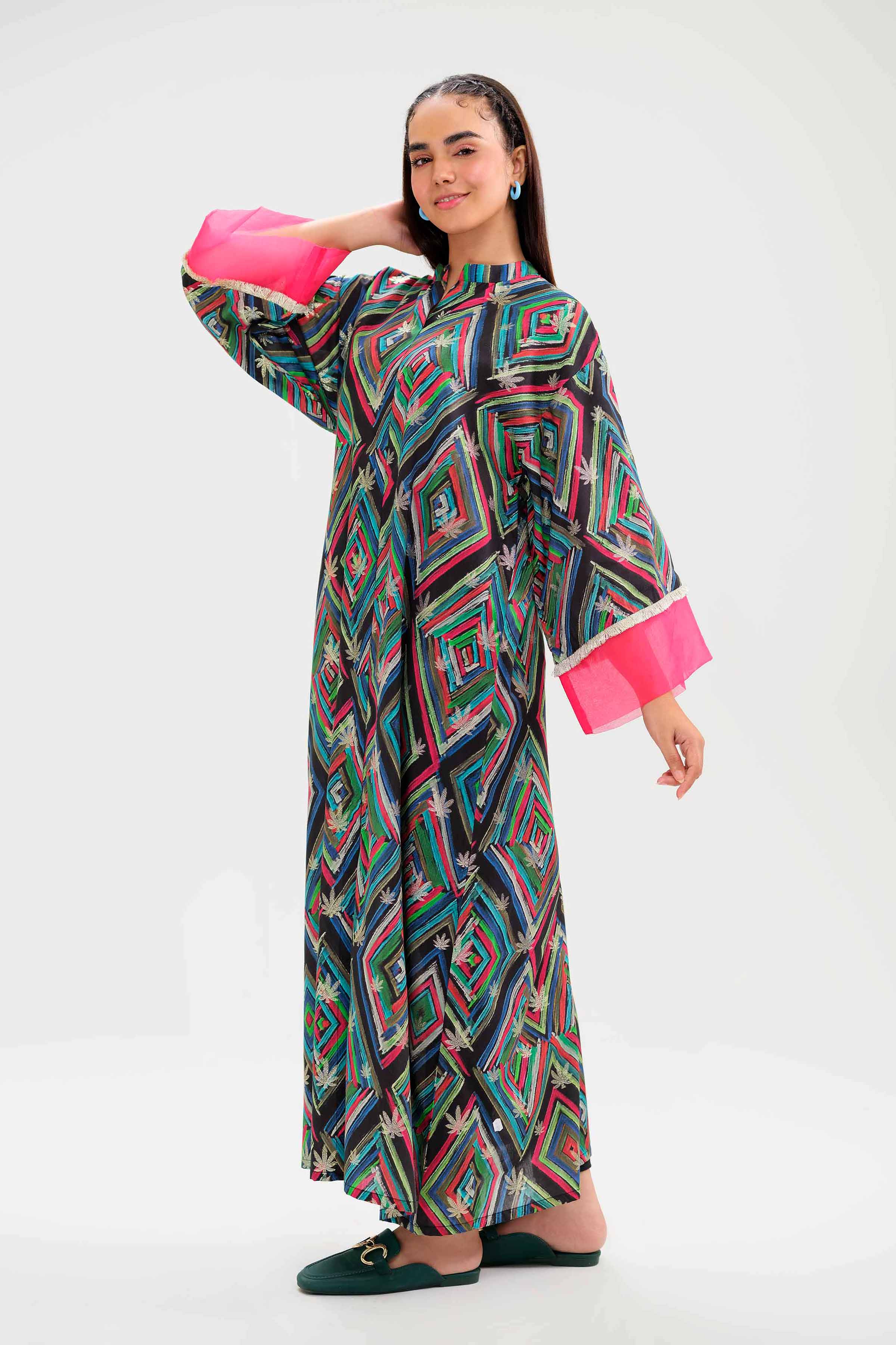 Printed Dress - FW24-84