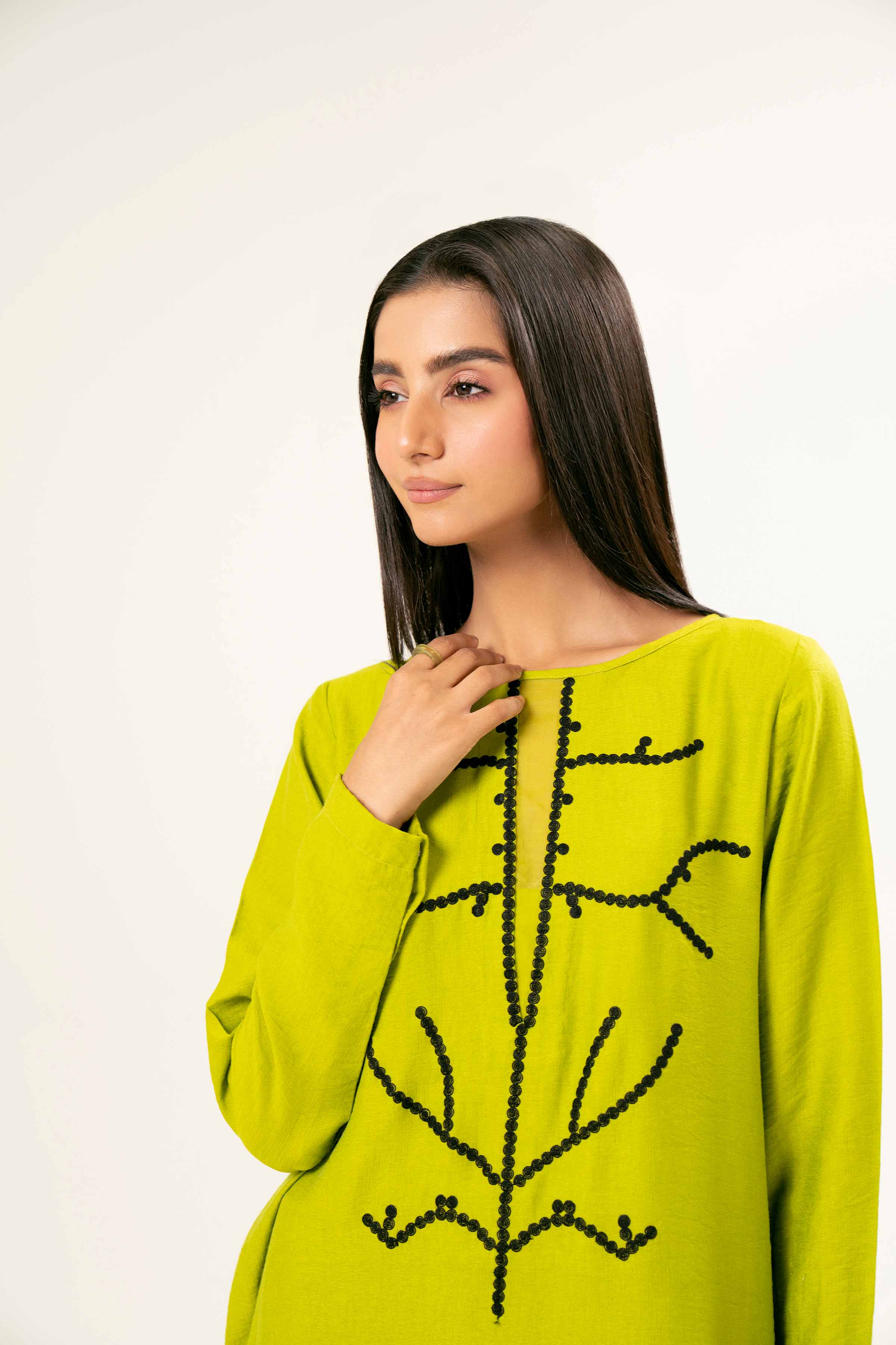 Embroidered Dress - FW24-91