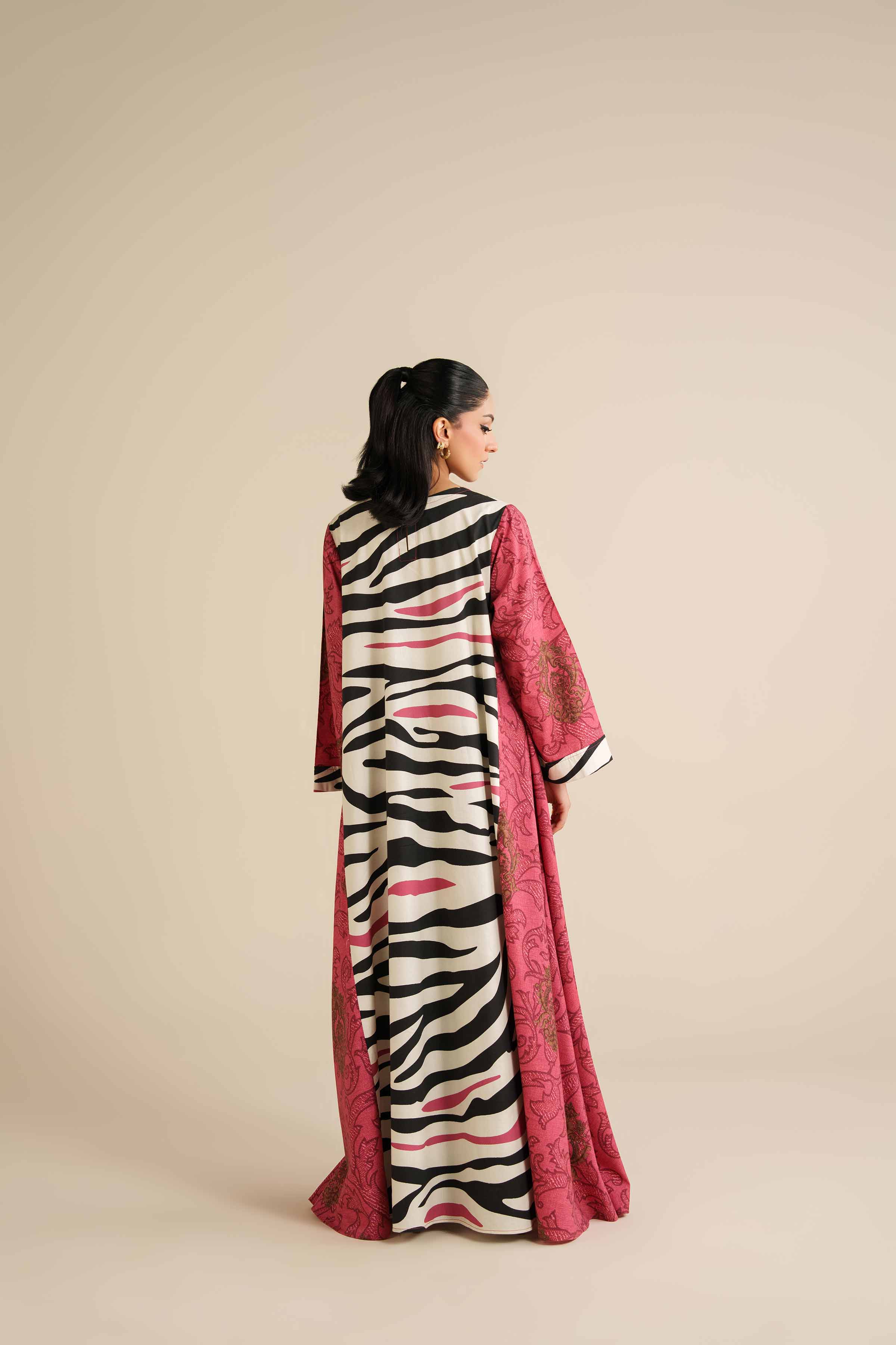 Nishat Linen UAE - Printed Dress - FW25-12