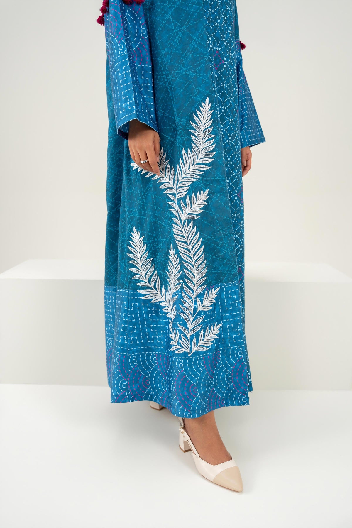 2 Piece - Embroidered Gown - FW25-21