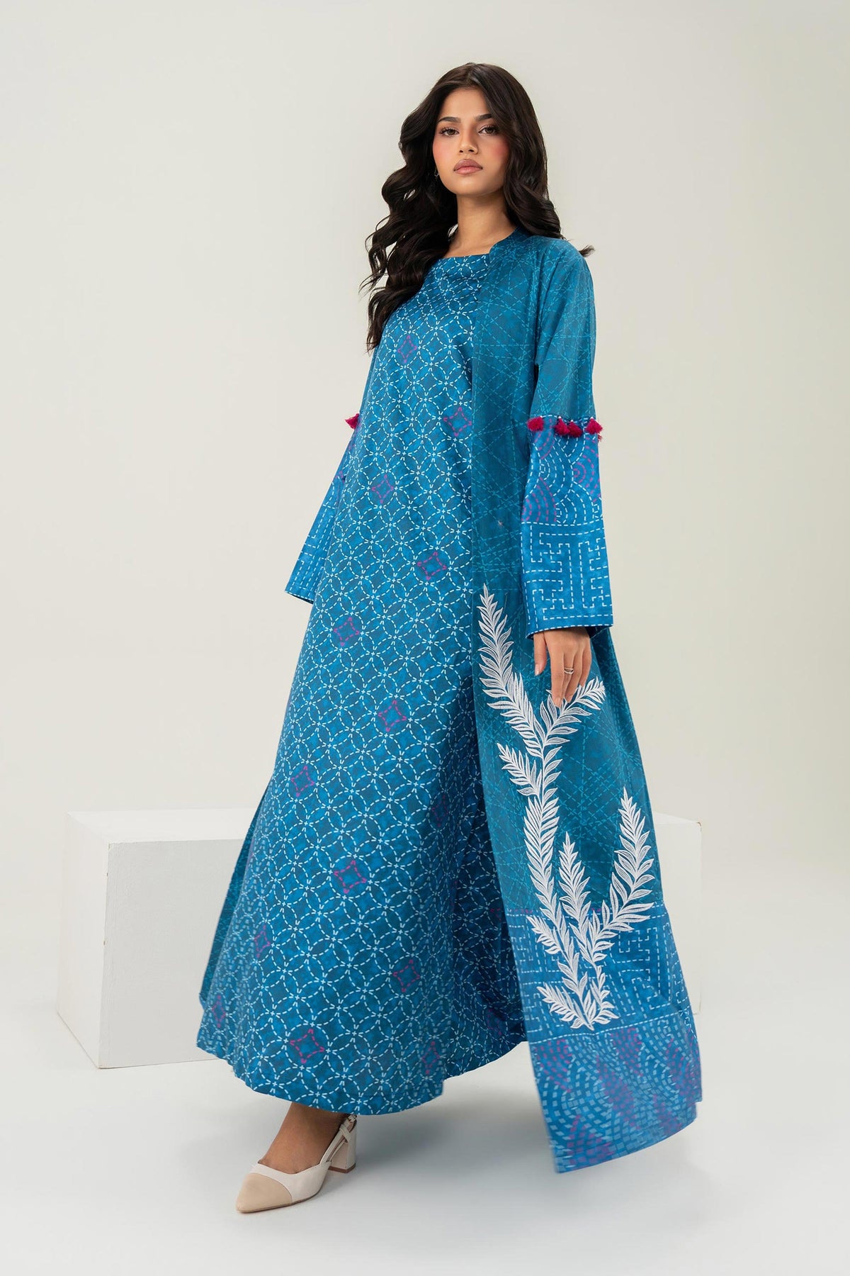 2 Piece - Embroidered Gown - FW25-21
