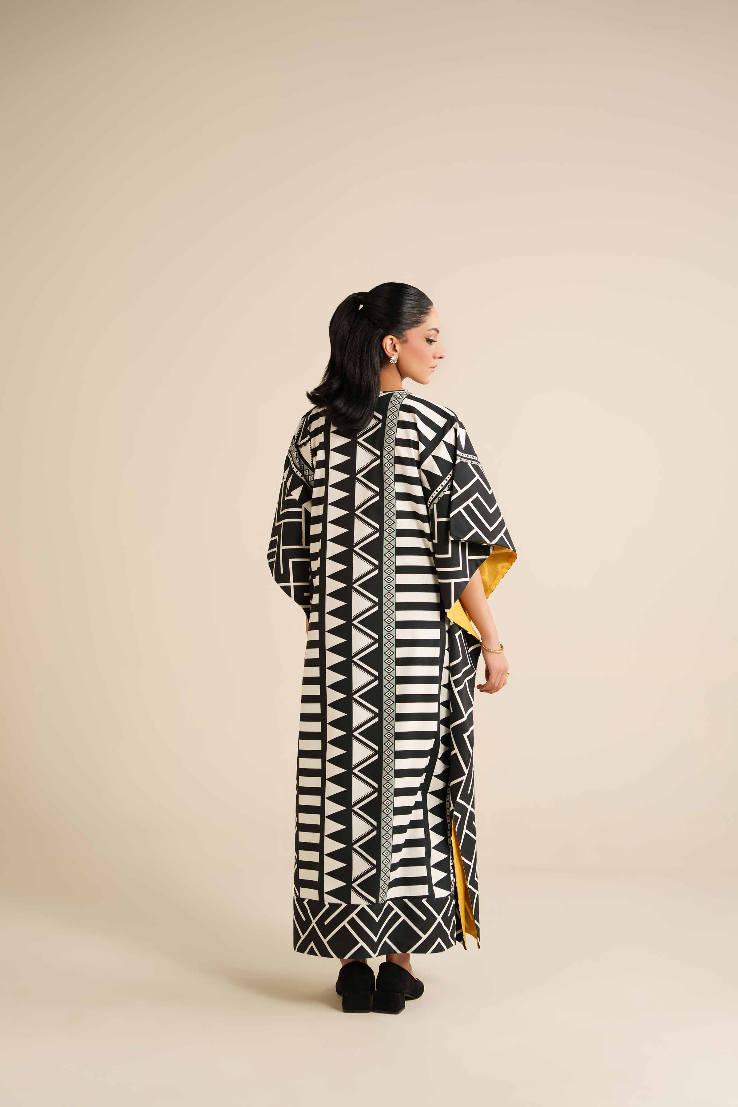 Nishat Linen UAE - Printed Kaftan - FW25-30