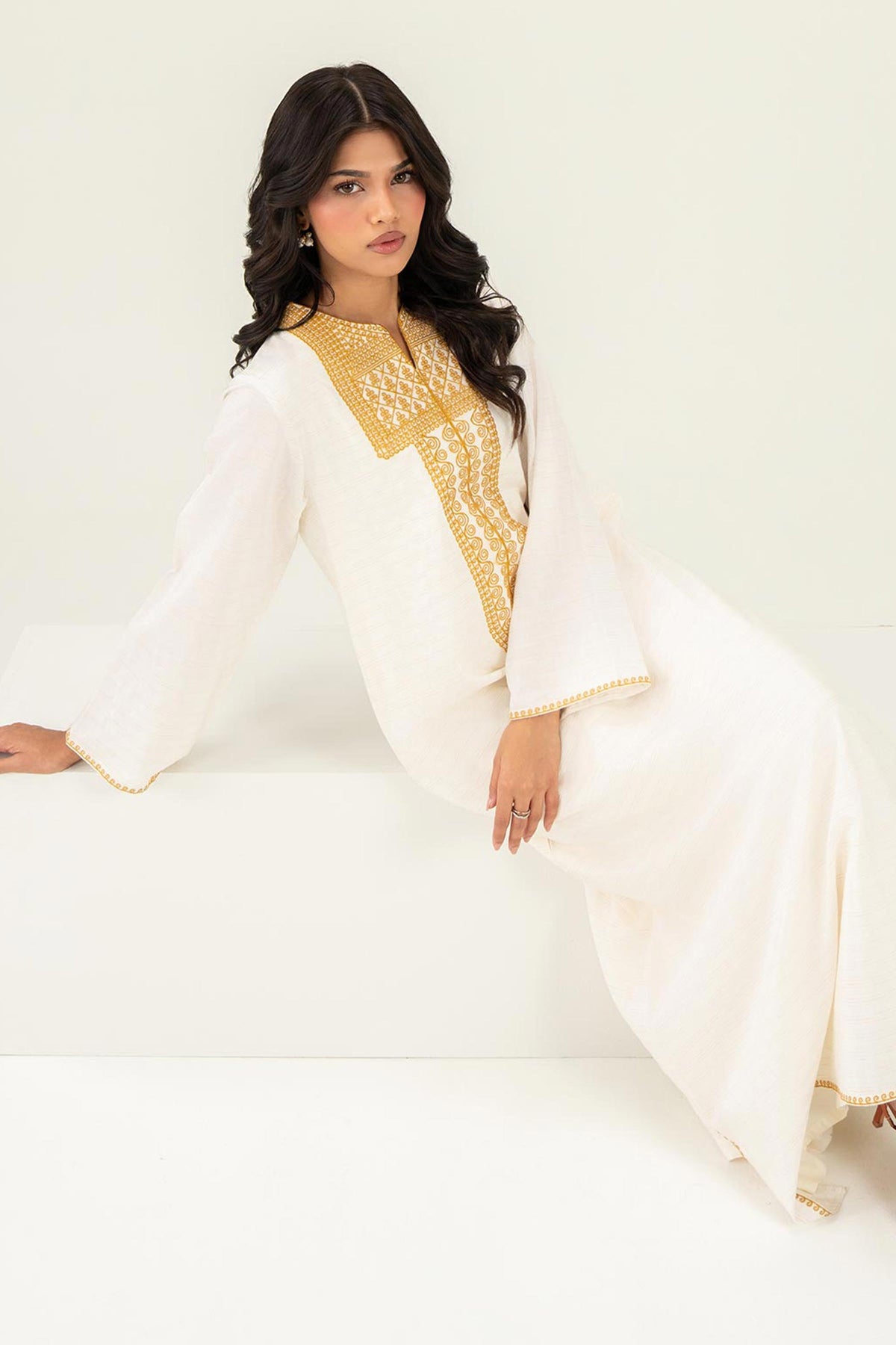 Embroidered Jalabiya - FW25-39