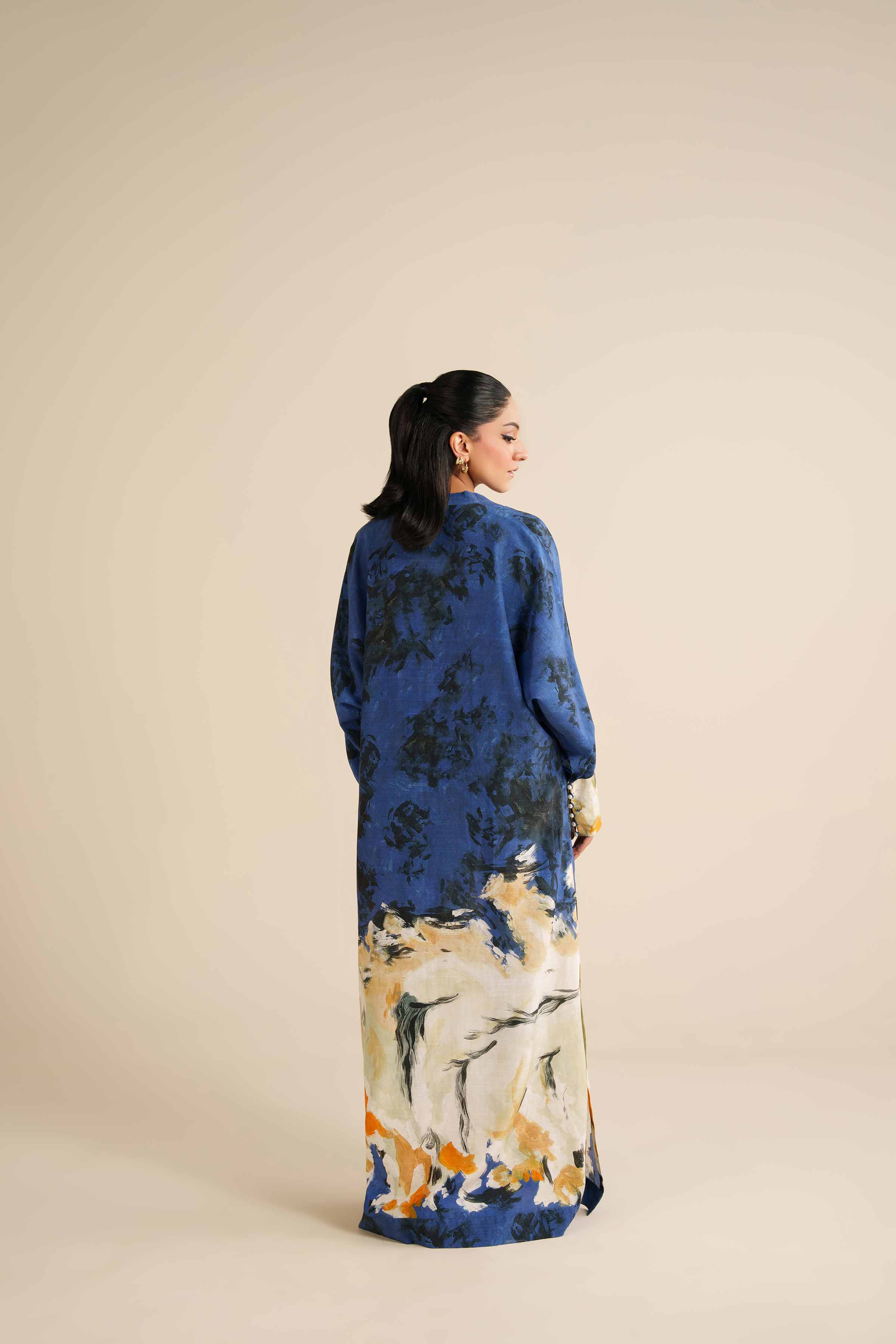 Nishat Linen UAE - Printed Dress - FW25-41