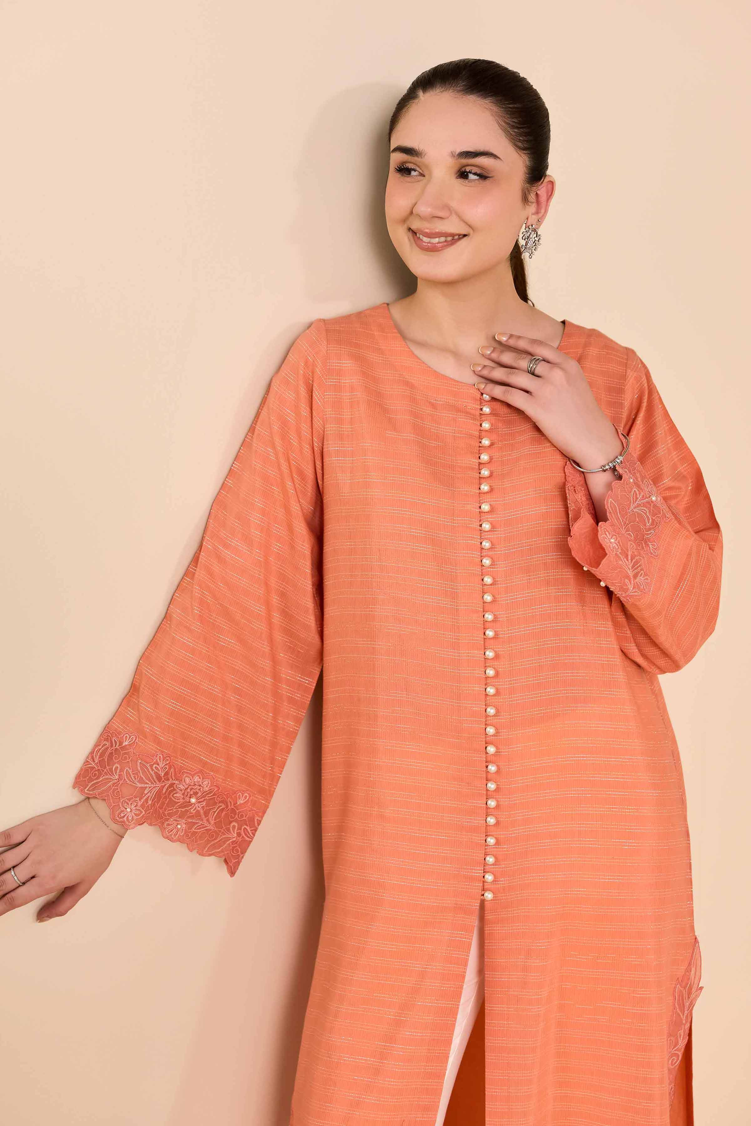 Nishat Linen UAE - Embroidered Shirt - FW25-48