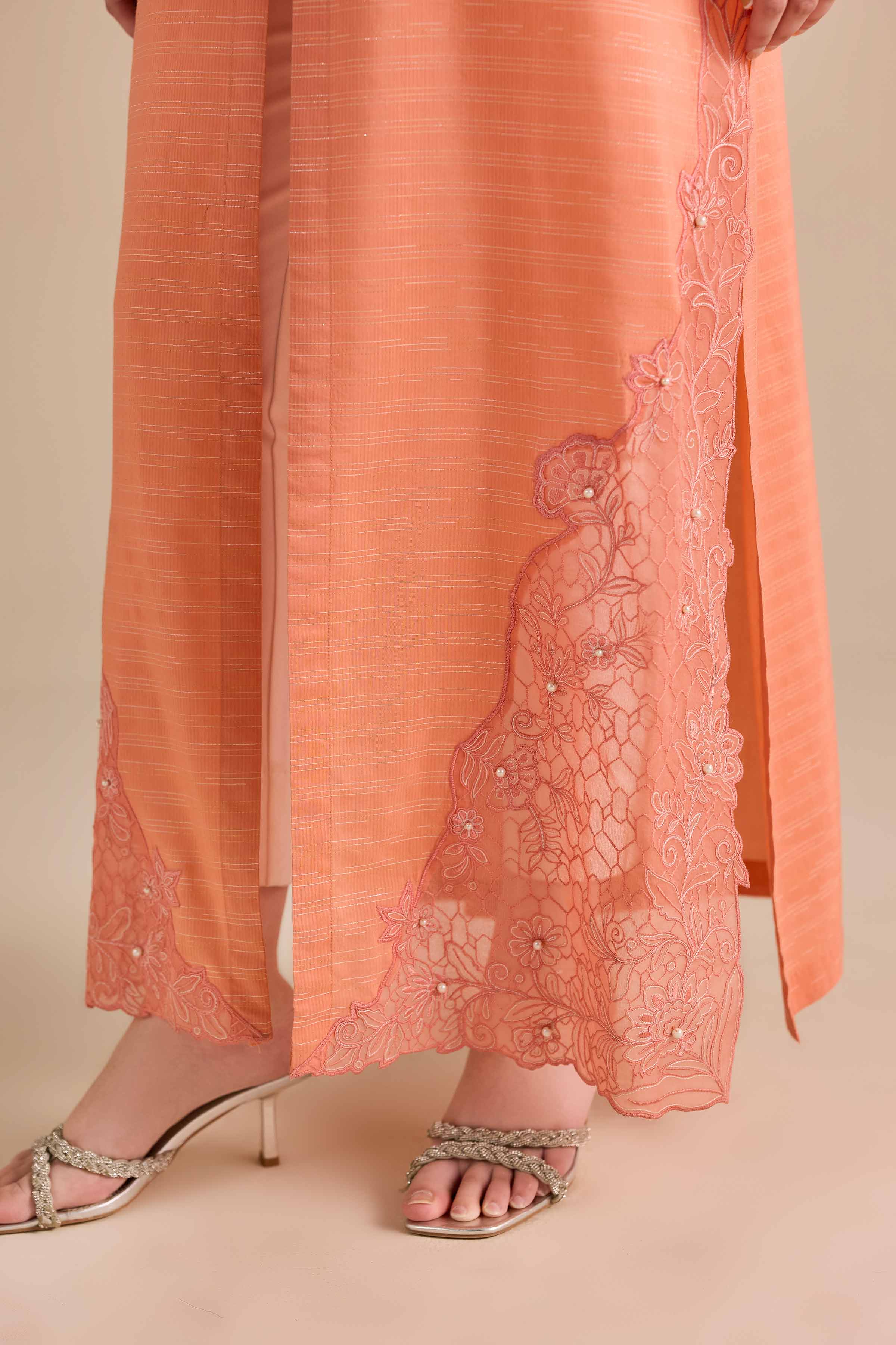 Nishat Linen UAE - Embroidered Shirt - FW25-48