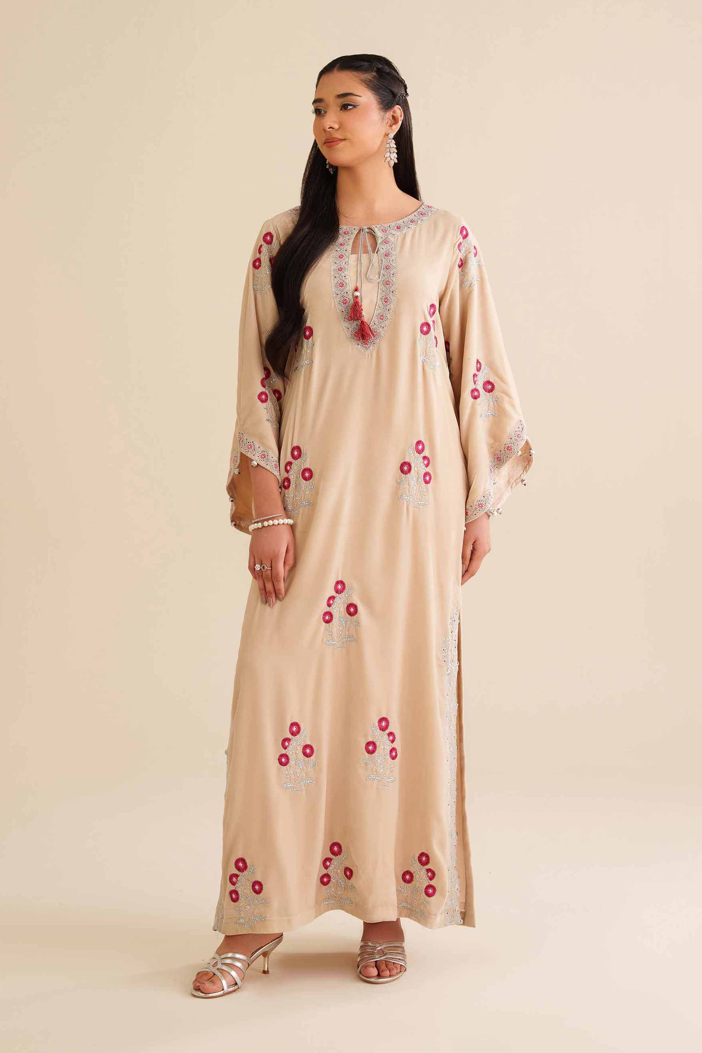 Nishat Linen UAE - Embroidered Shirt - FW25-57