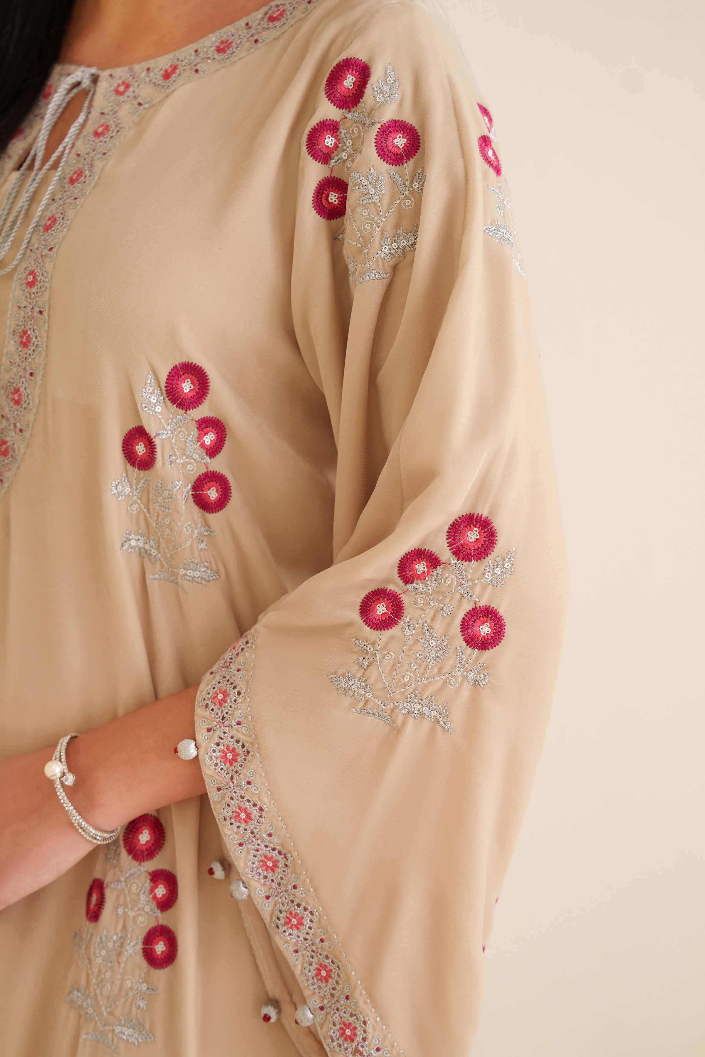 Nishat Linen UAE - Embroidered Shirt - FW25-57
