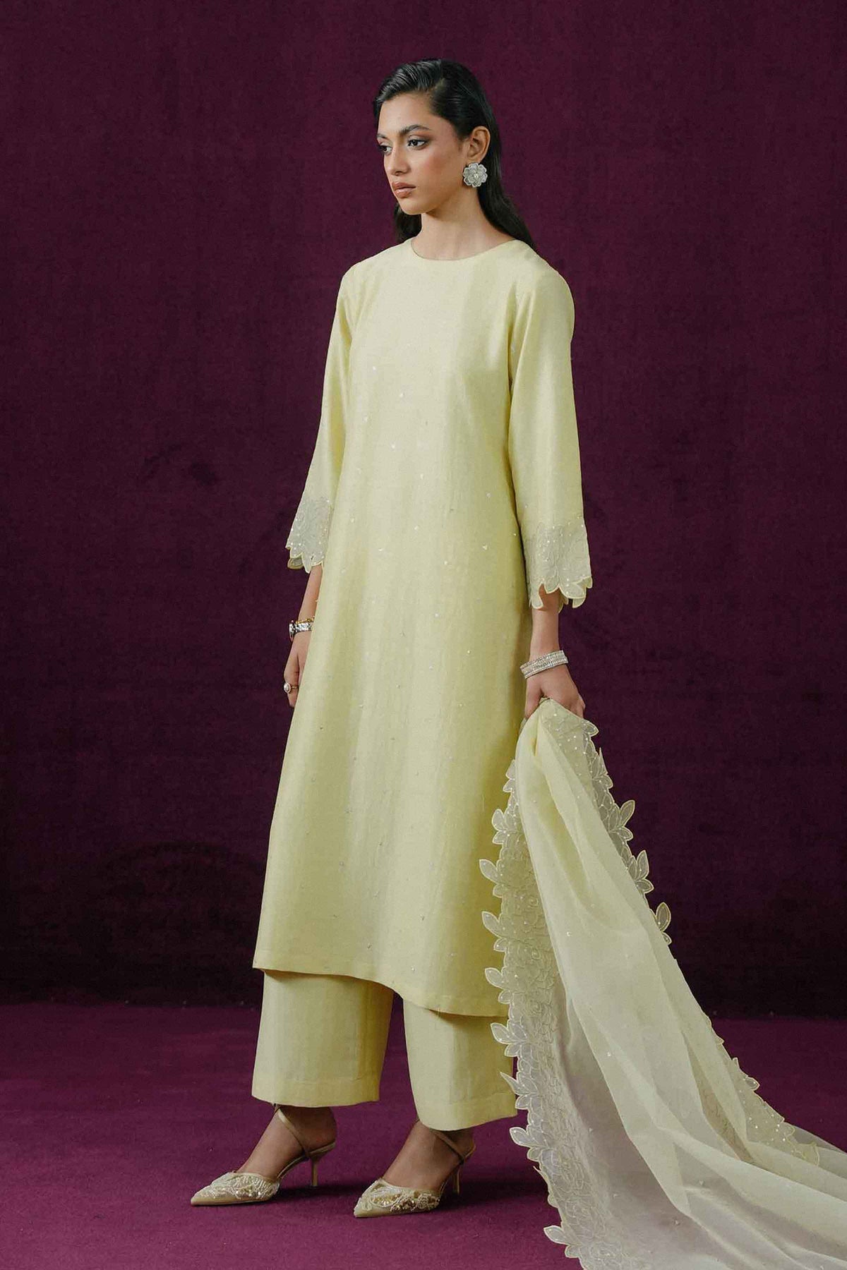3 PIECE - EMBROIDERED SUIT - KBS26-119 for Women - Boutique Collection | Nishat UAE | Shop Online