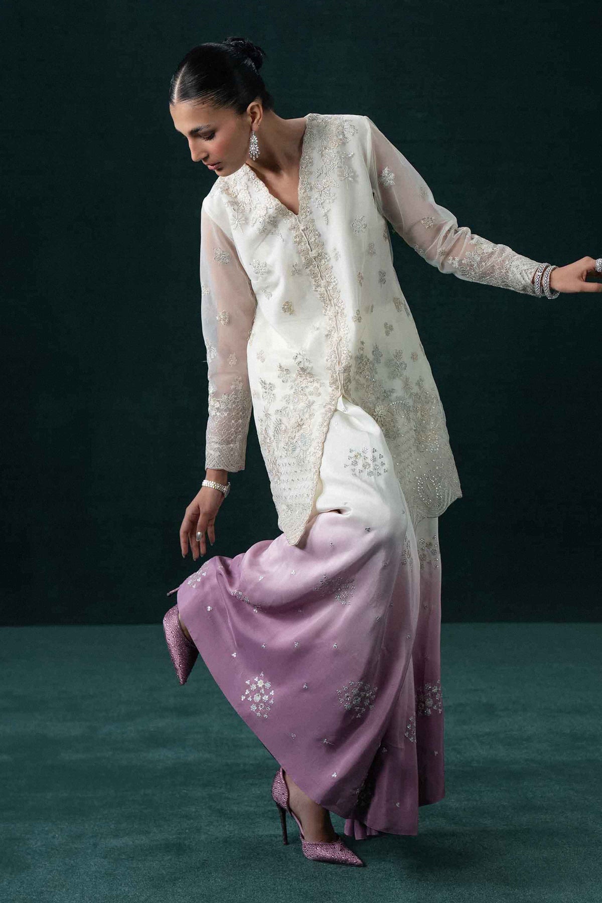 3 Piece - Embroidered Suit - KBS26-61 for Women - Boutique Collection | Nishat UAE | Shop Online