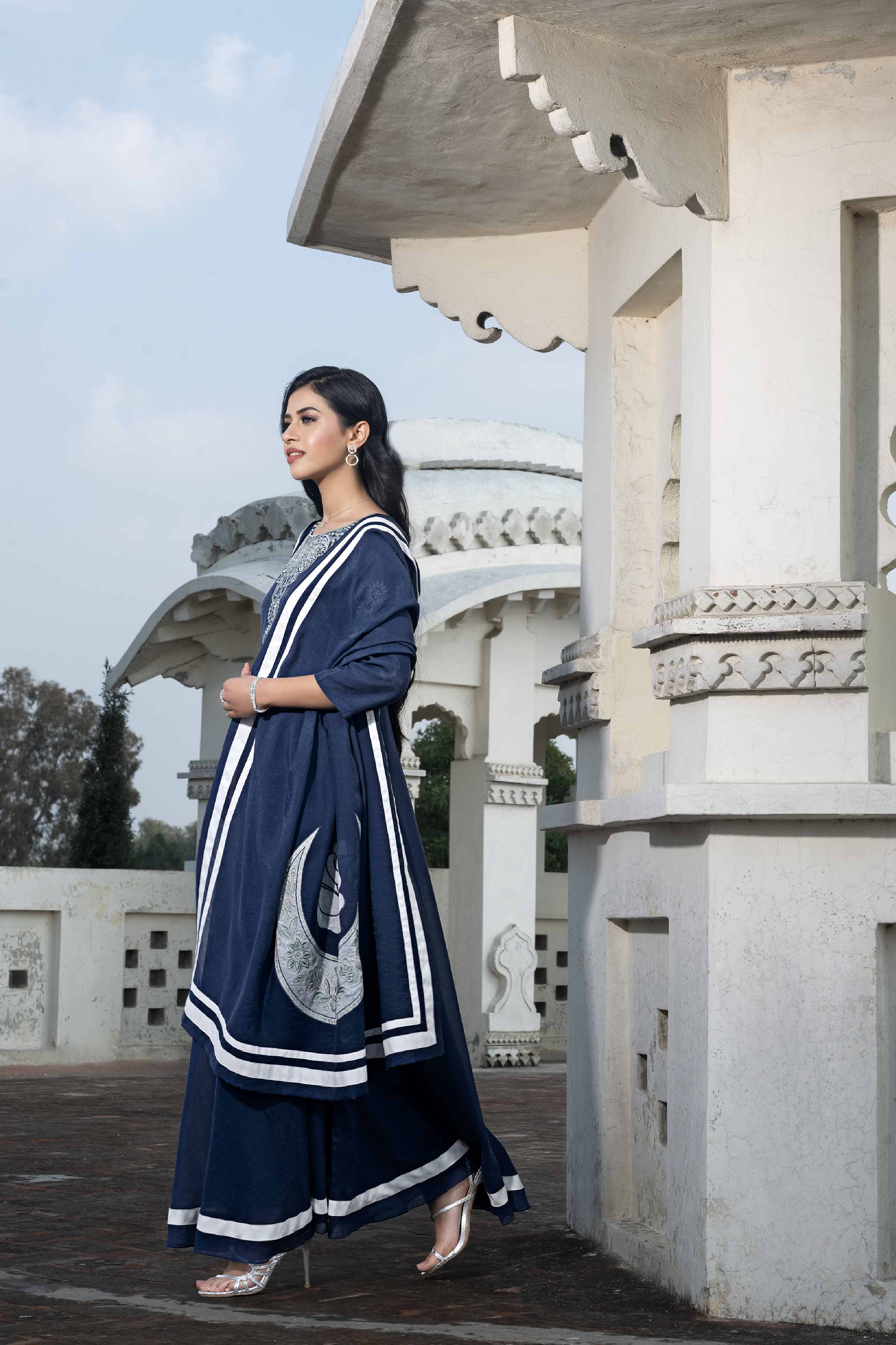 2 Piece - Embroidered Suit - KFE24-107