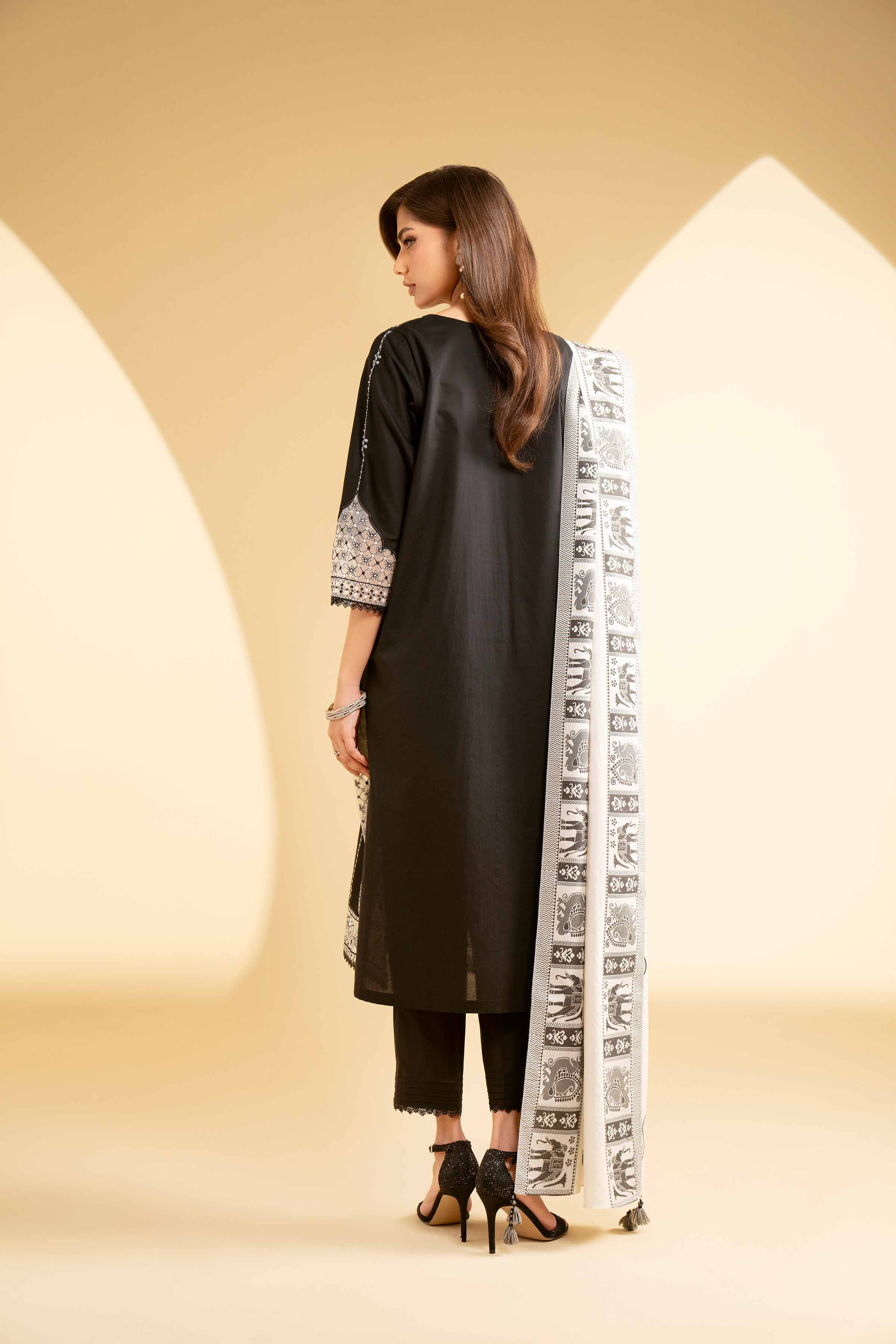 3 Piece - Embroidered Suit - KFE25-01