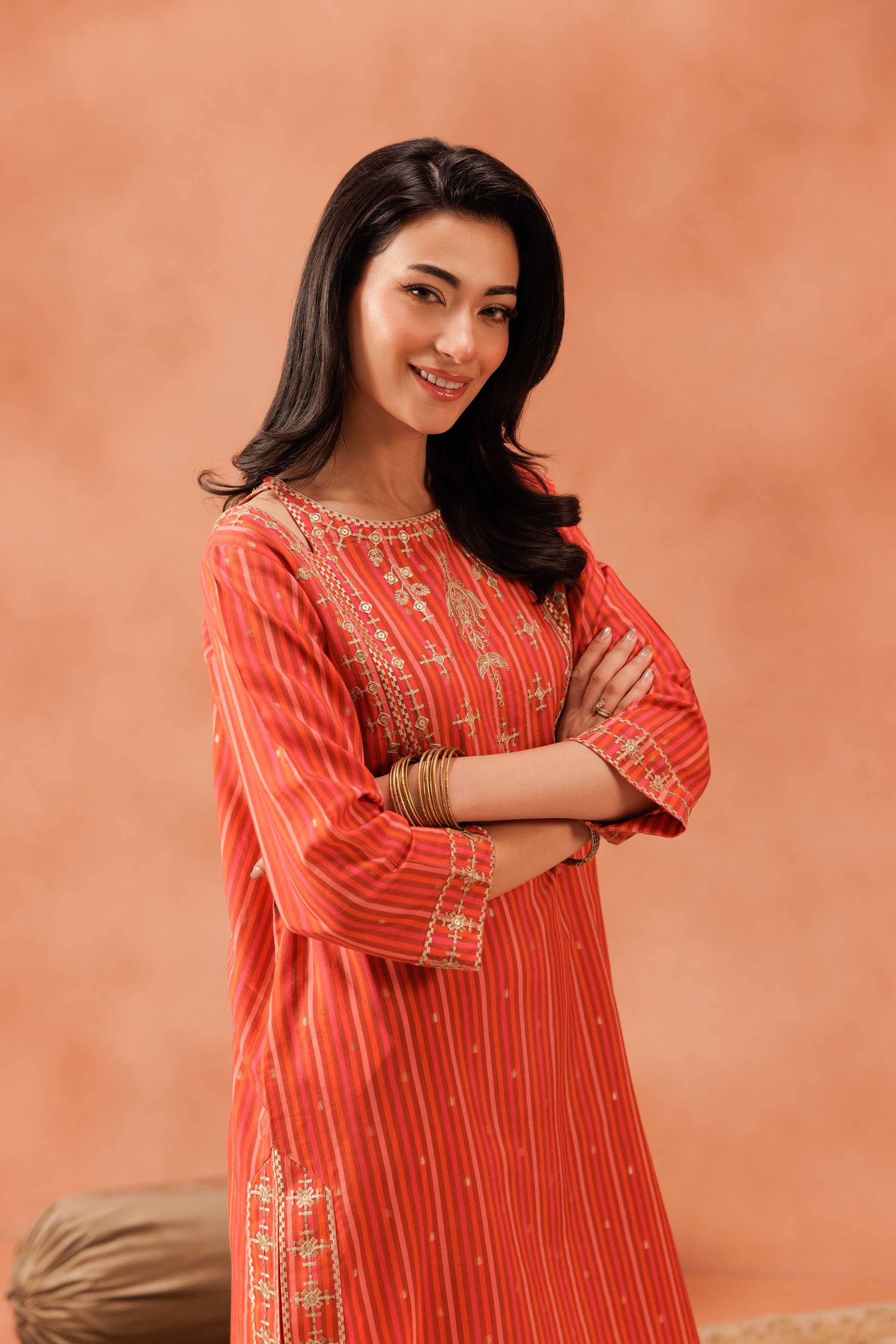 2 Piece - Embroidered Suit - KFE25-130