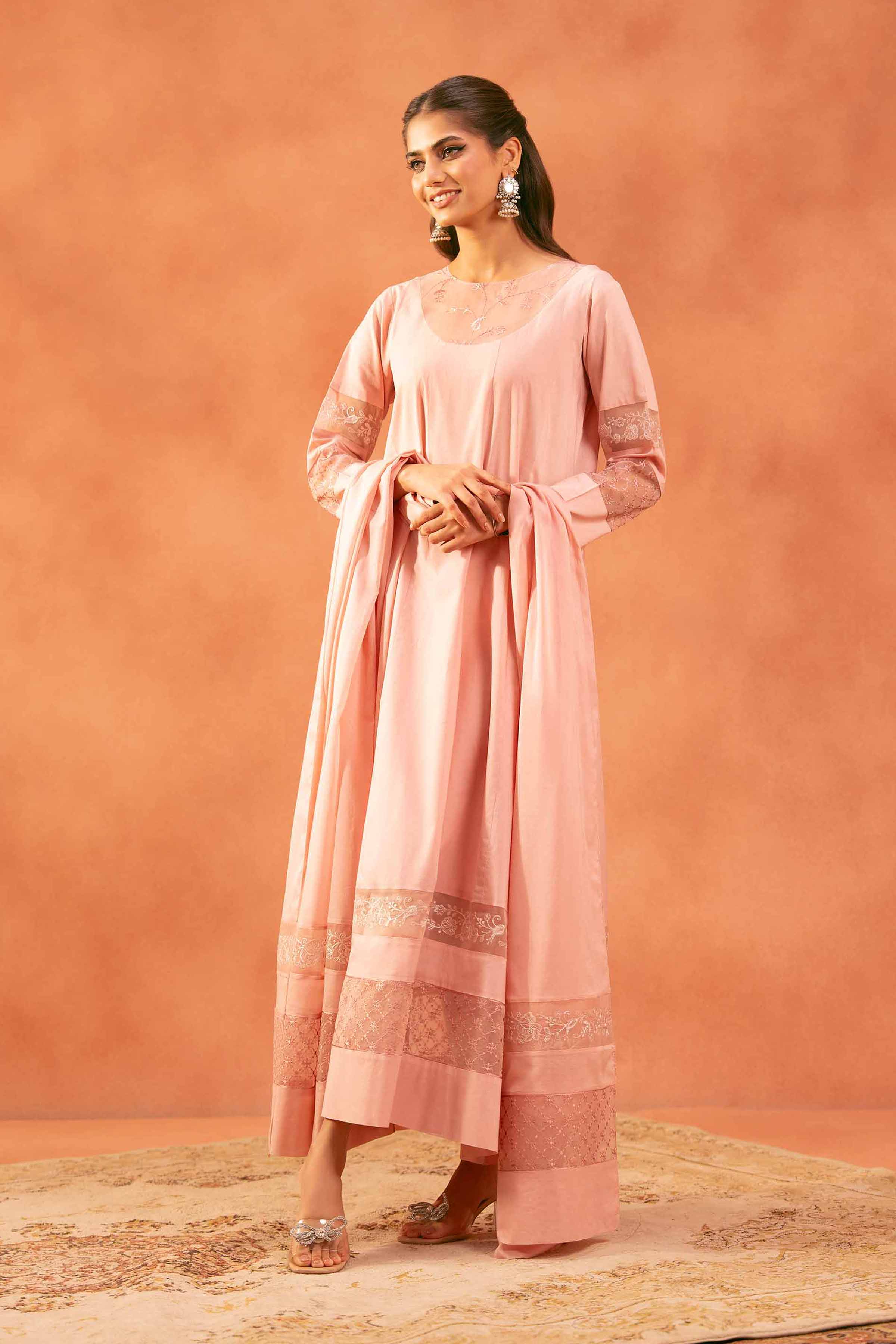 2 Piece - Embroidered Suit - KFE25-134