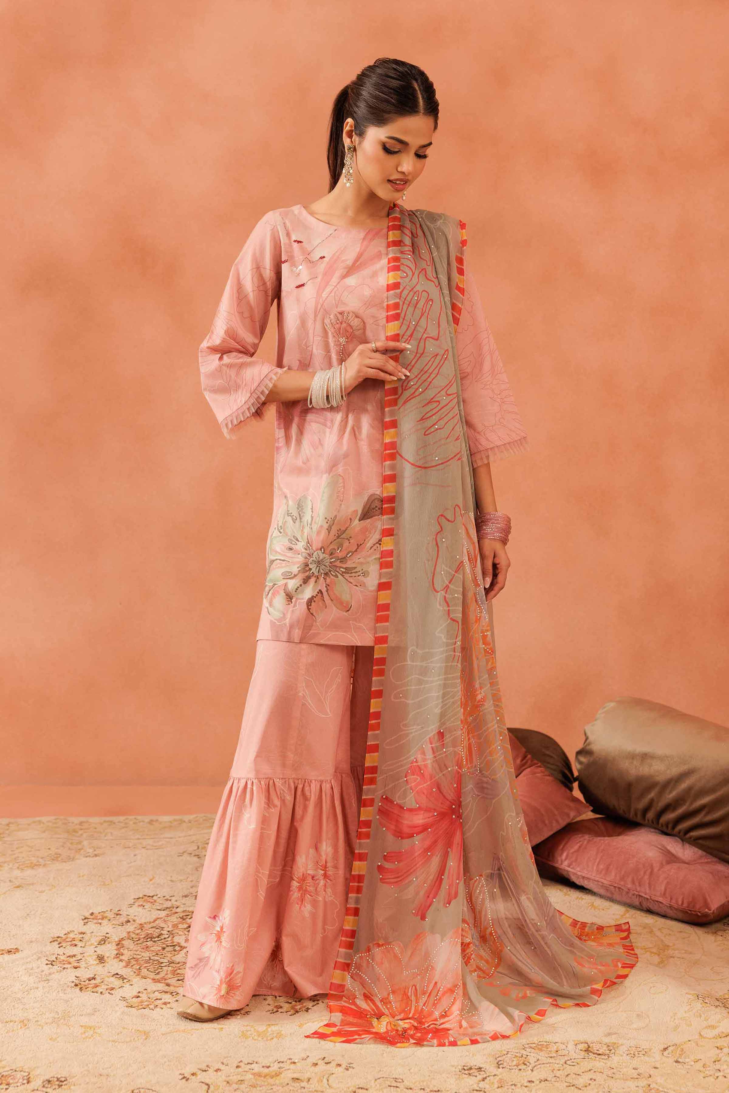 3 Piece - Printed Suit - KFE25-139