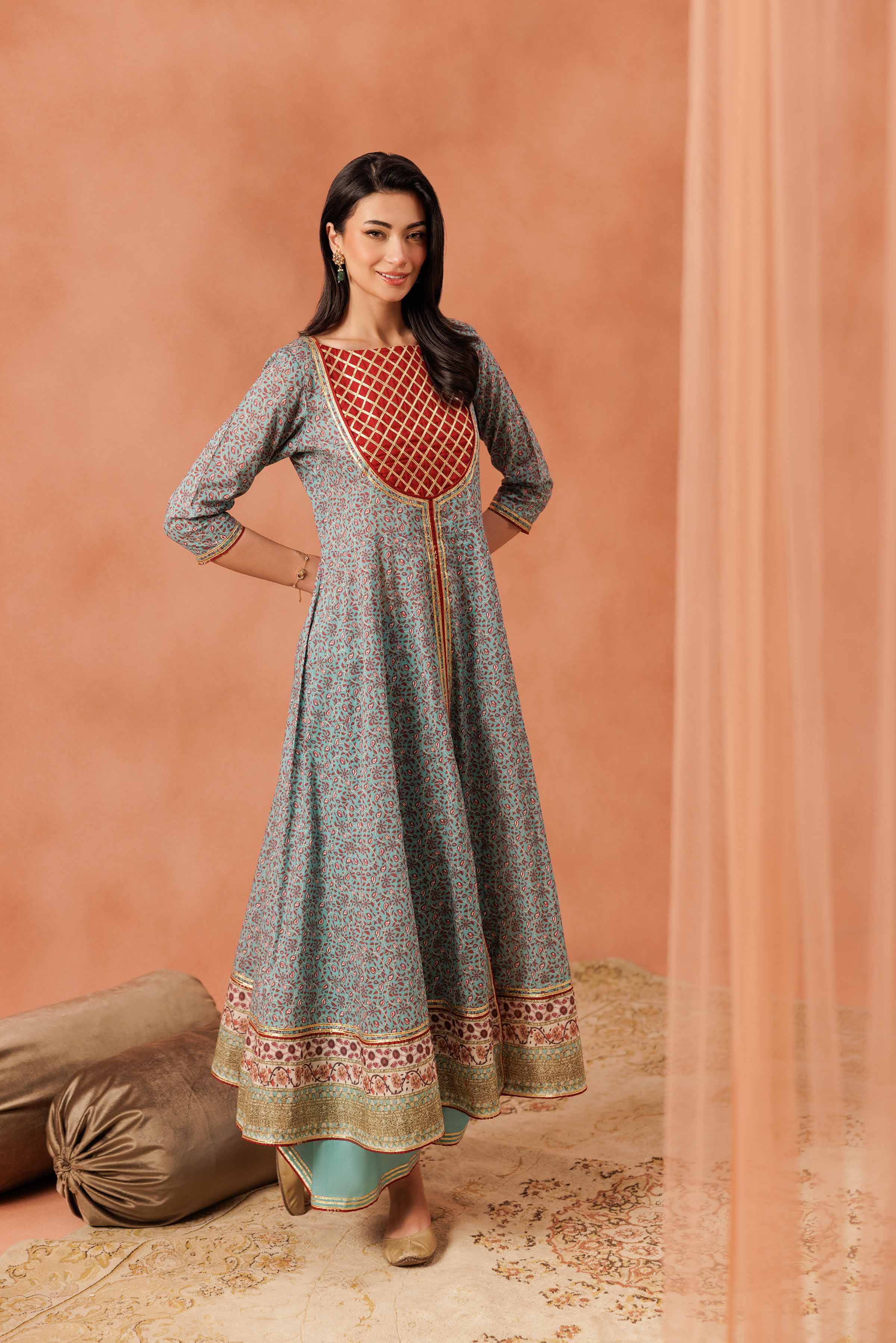 2 Piece - Printed Suit - KFE25-140