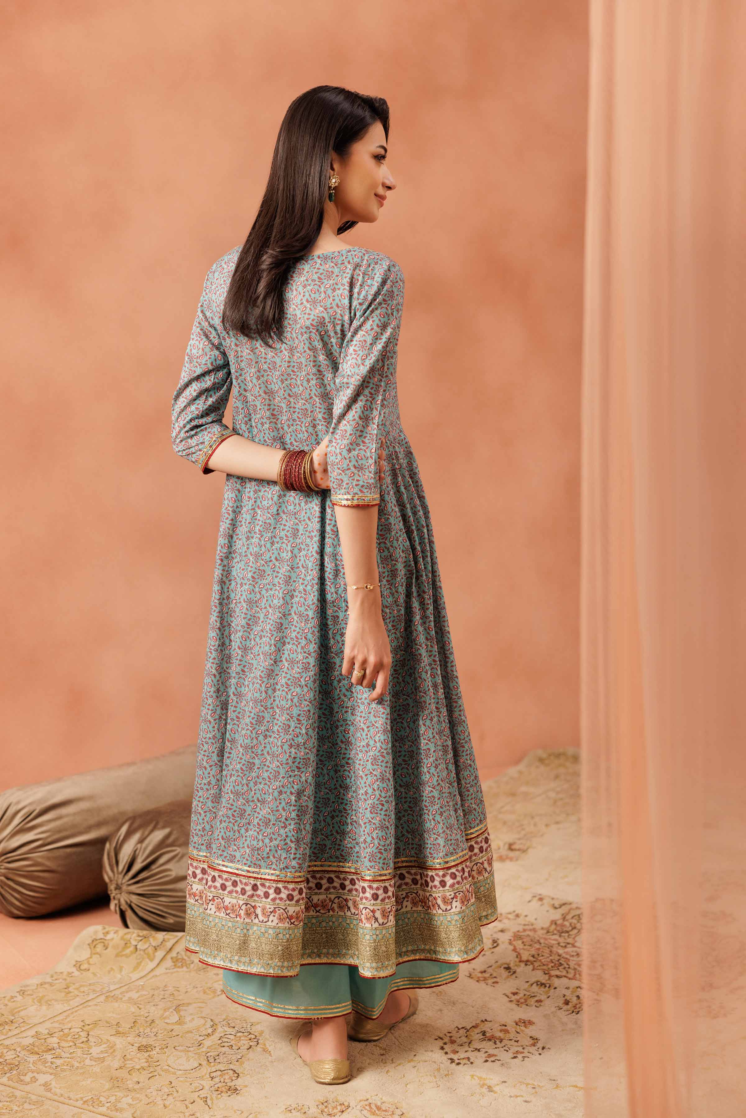 2 Piece - Printed Suit - KFE25-140