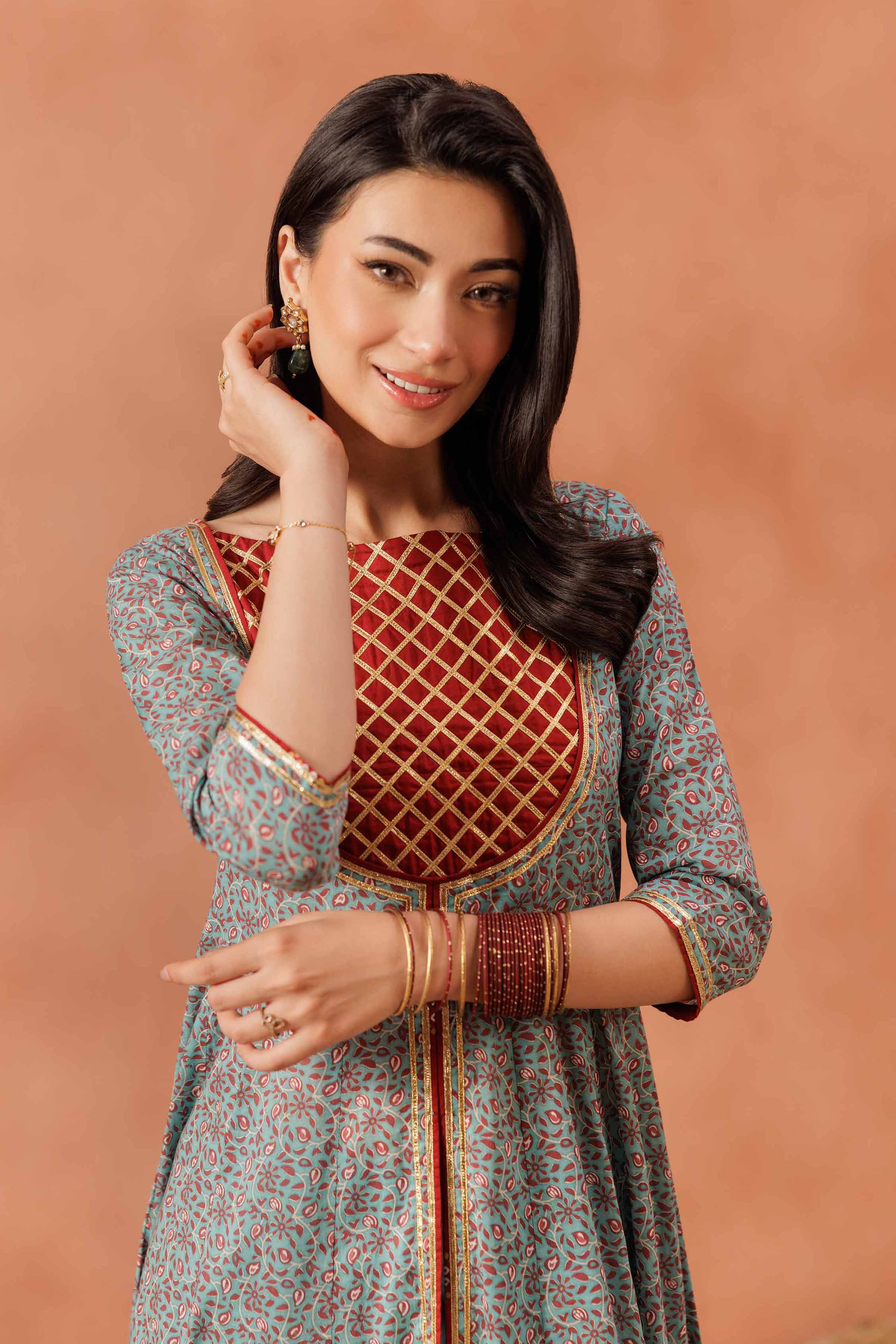 2 Piece - Printed Suit - KFE25-140
