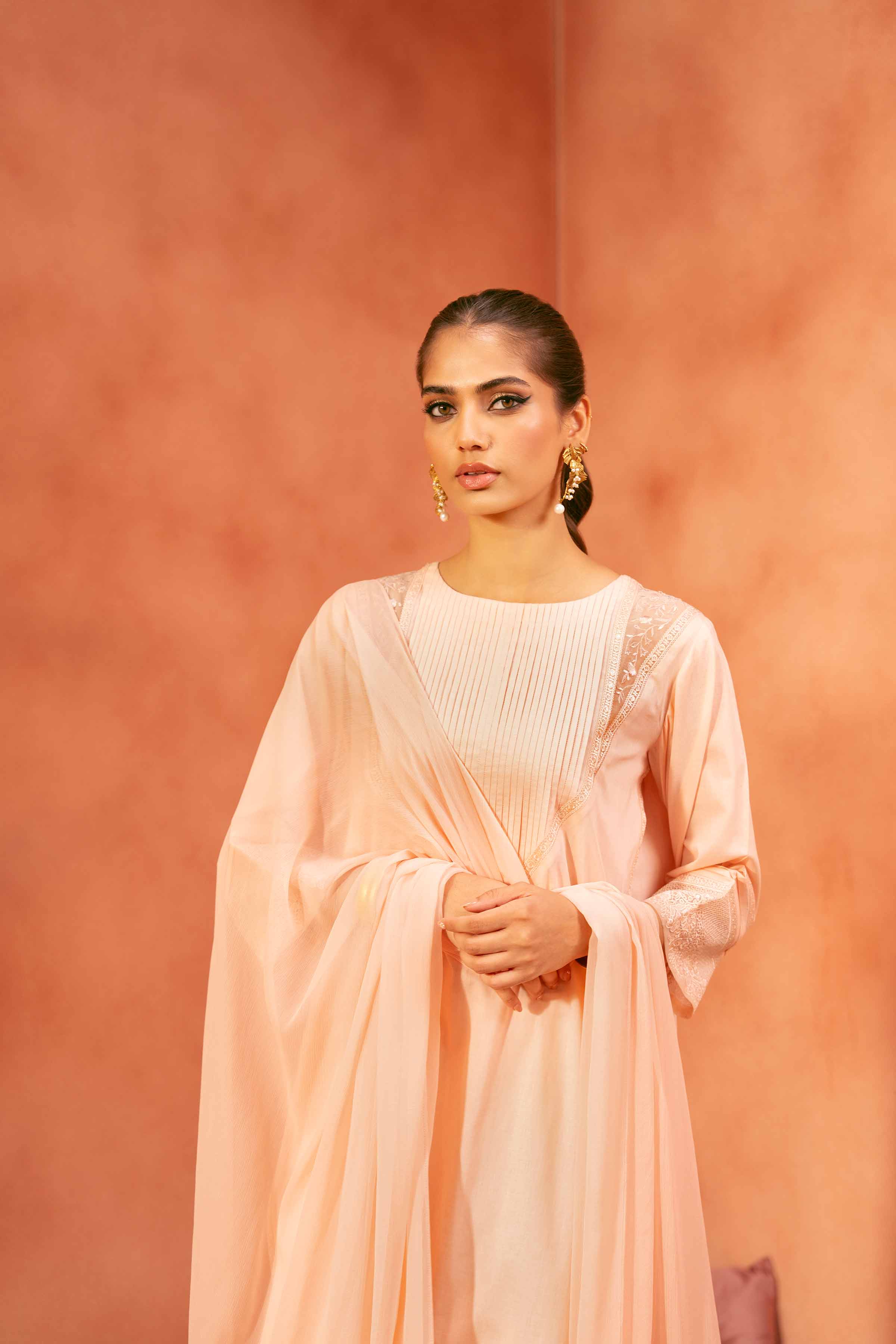 2 Piece - Embroidered Suit - KFE25-145