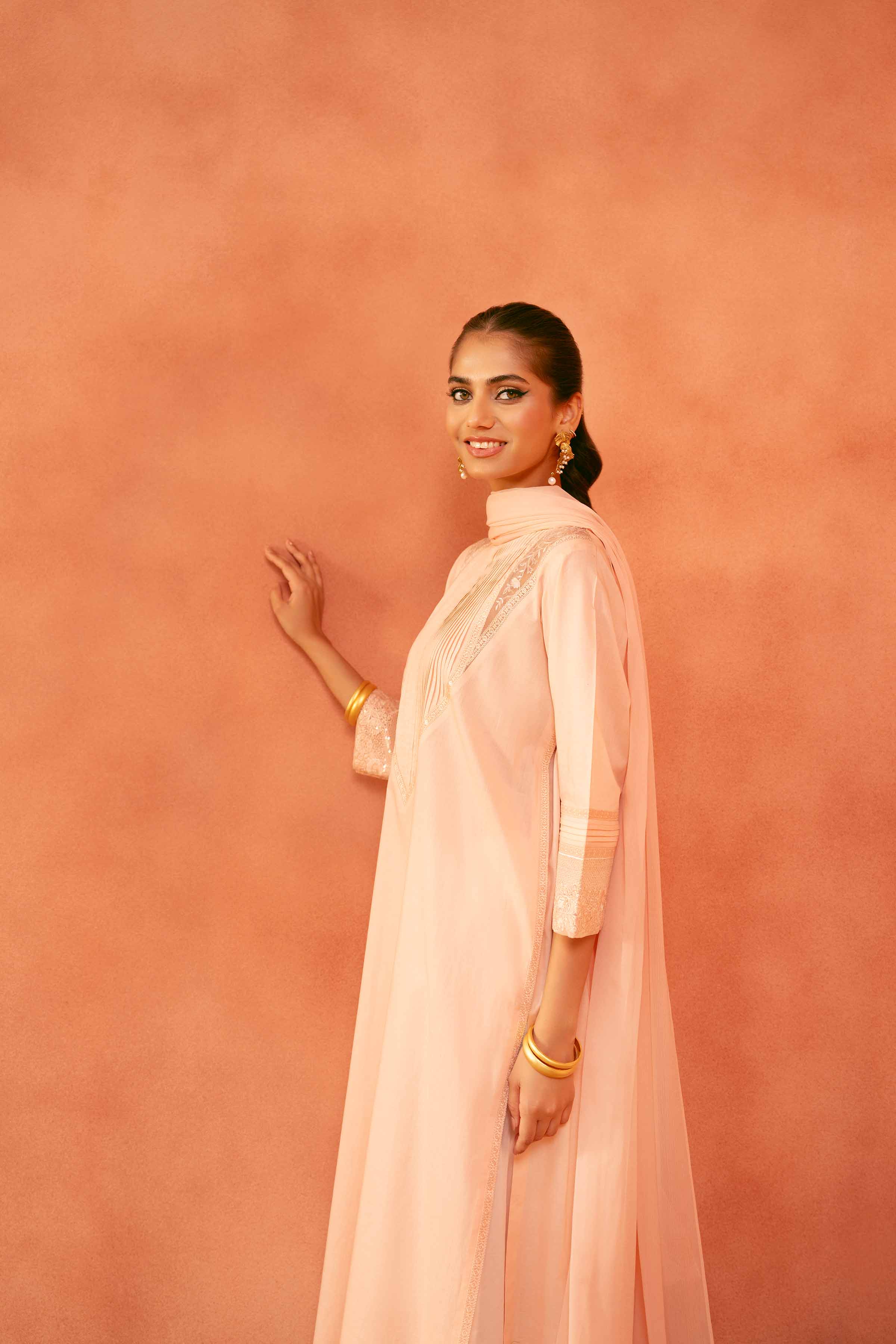 2 Piece - Embroidered Suit - KFE25-145