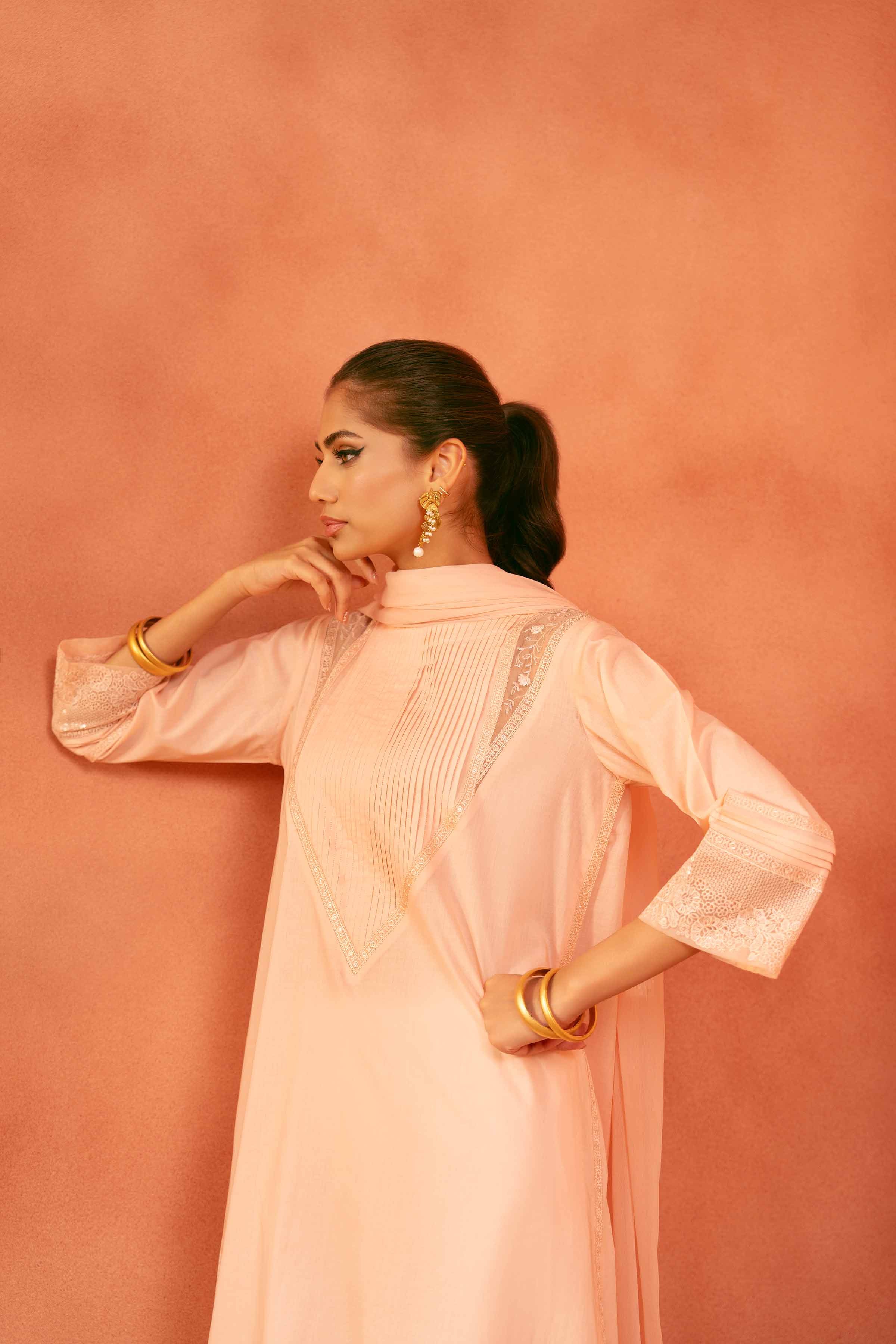 2 Piece - Embroidered Suit - KFE25-145