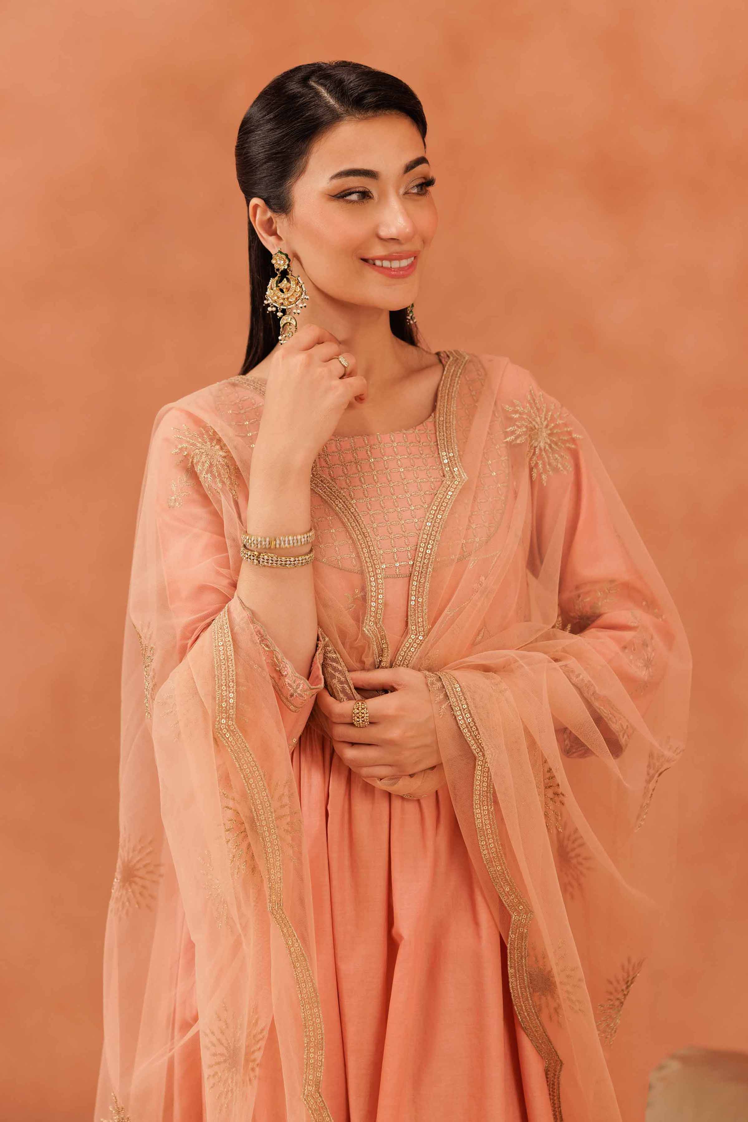 2 Piece - Embroidered Suit - KFE25-36