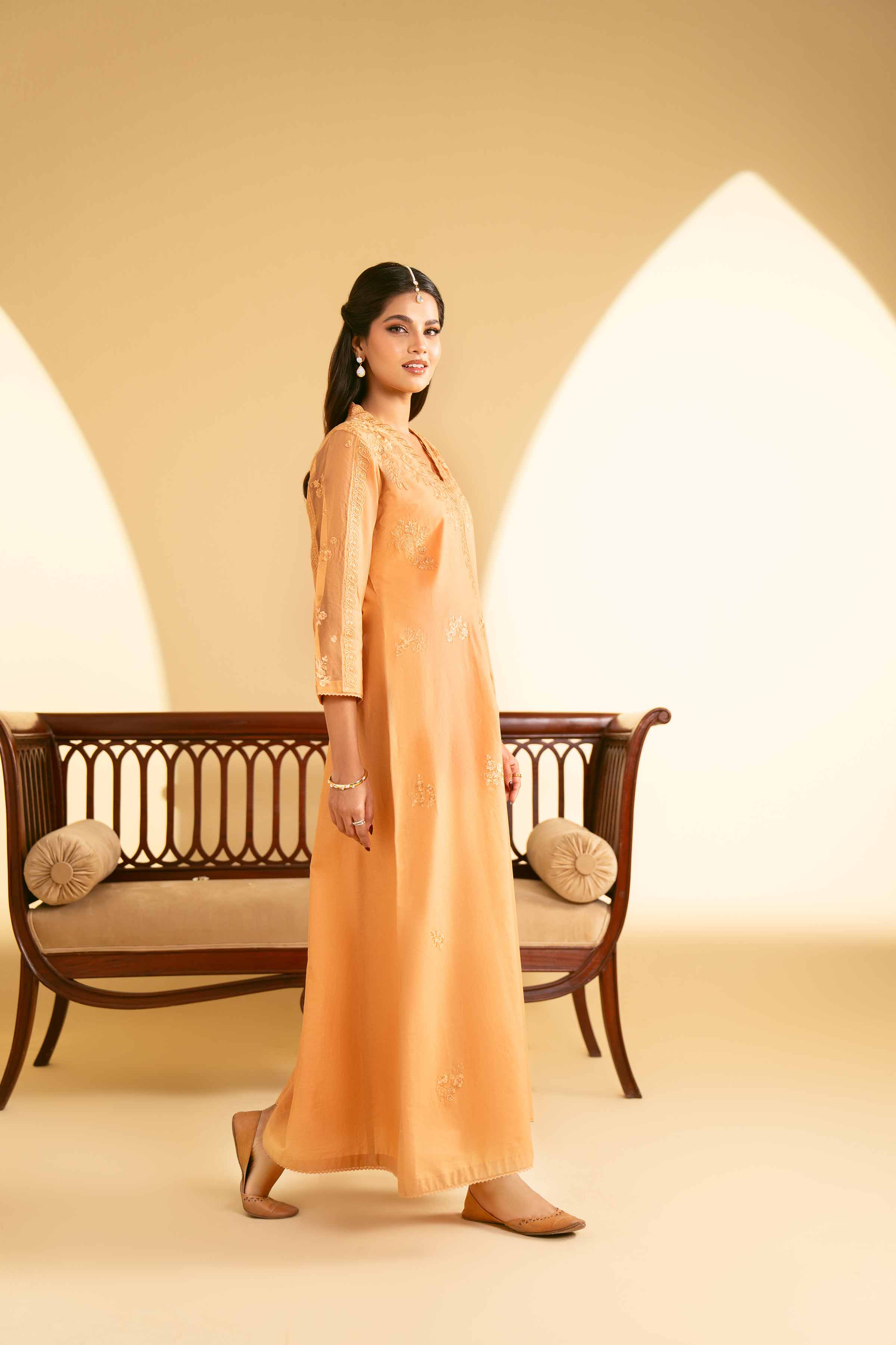 Embroidered Dress - KFE25-37