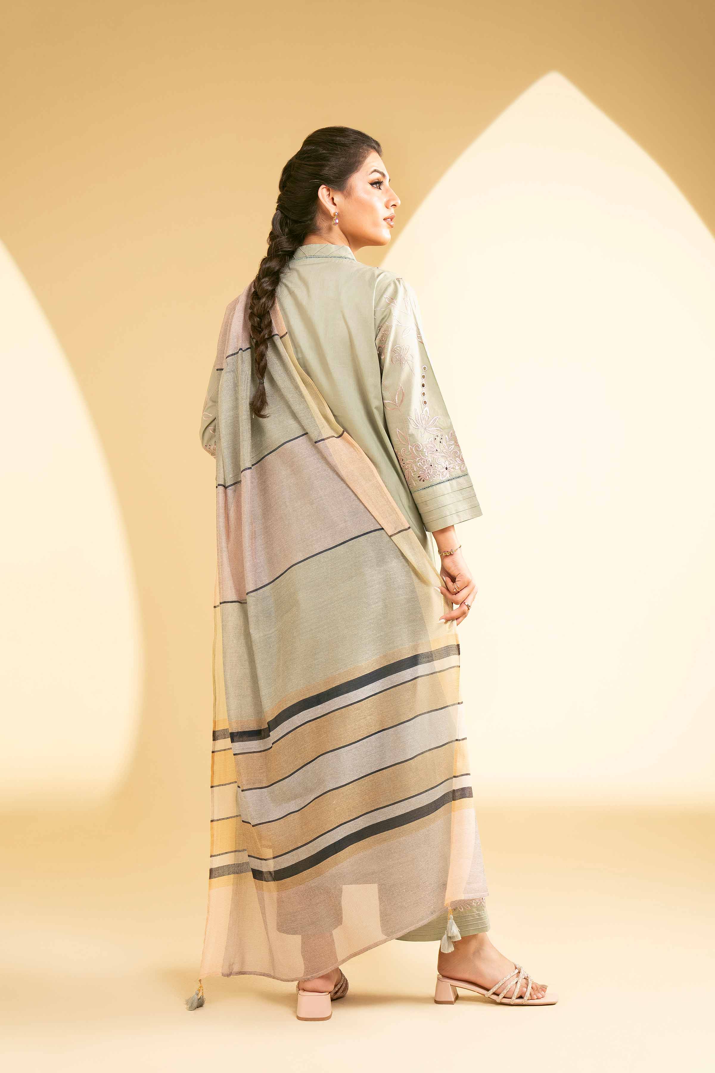 3 Piece - Embroidered Suit - KFE25-40