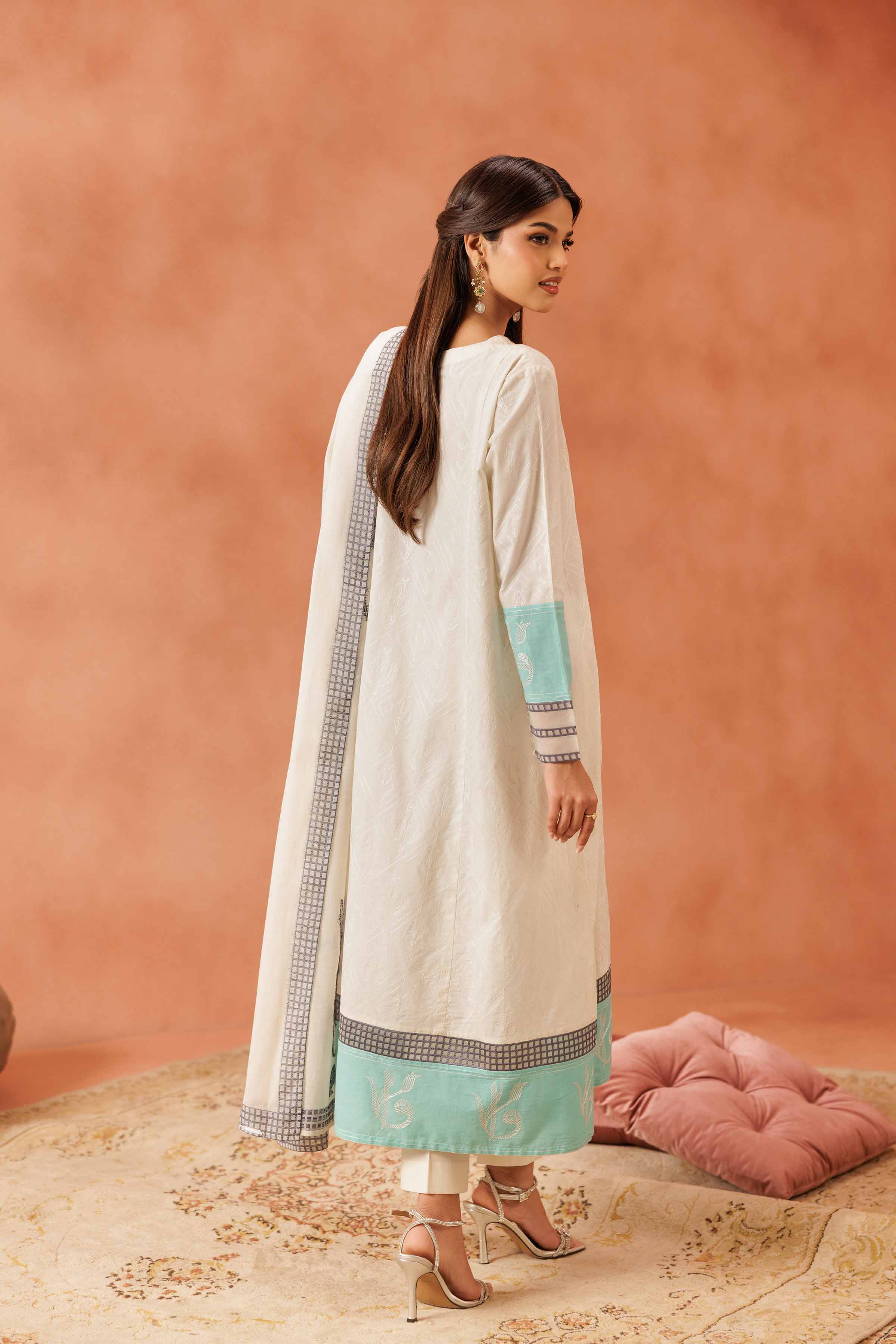 3 Piece - Embroidered Suit - KFE25-67