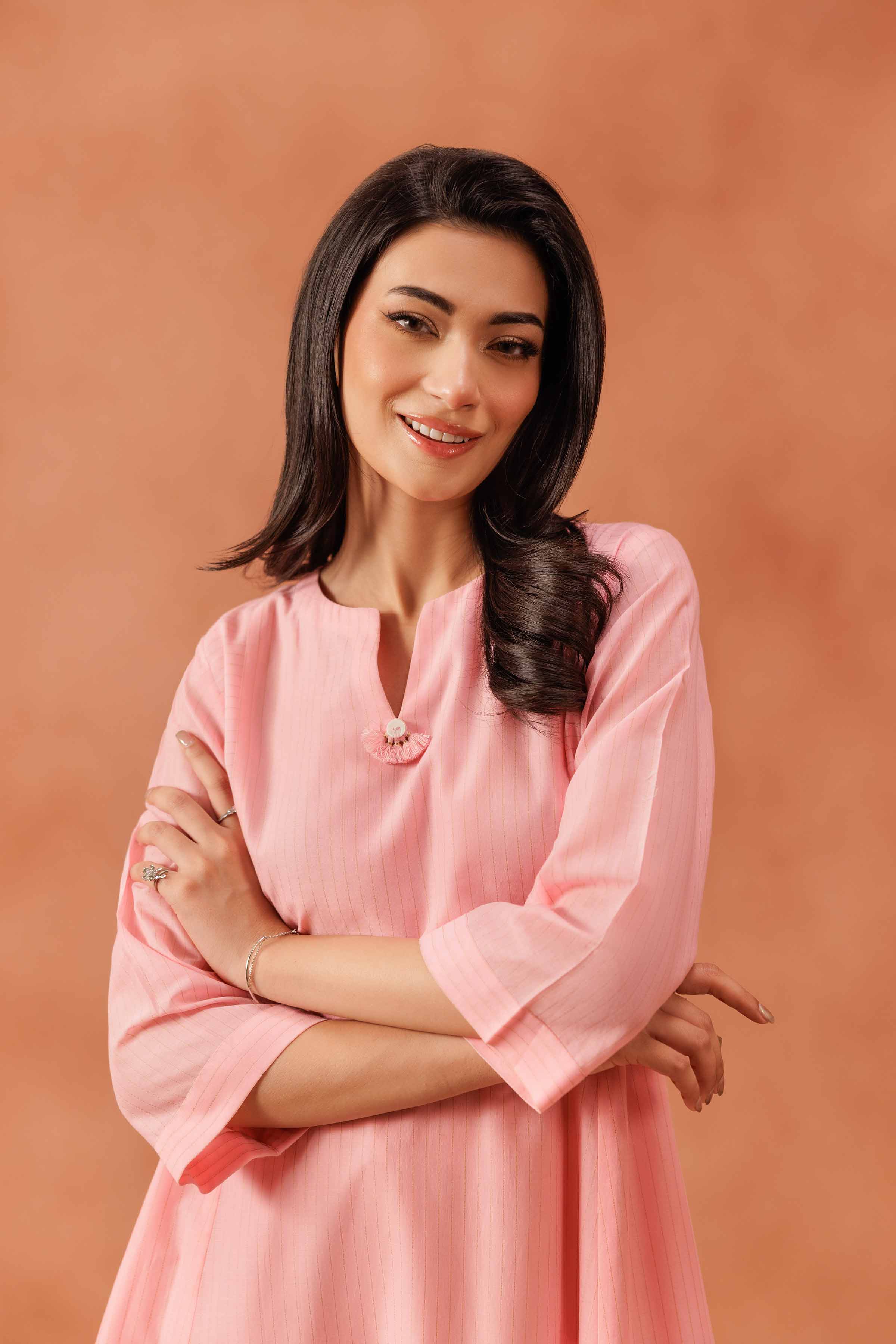 Nishat Linen UAE - Embroidered Dress - KFE25-98