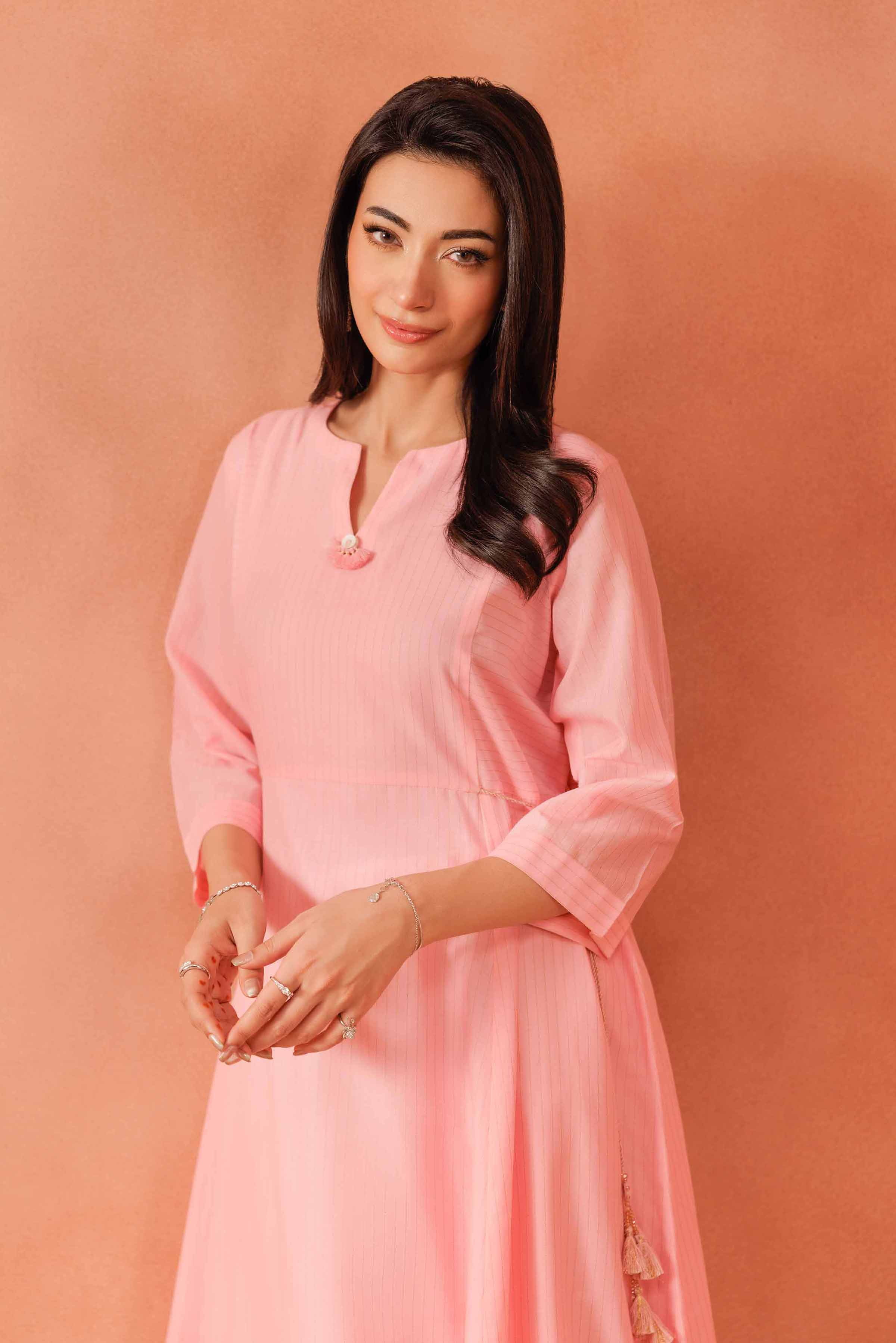 Nishat Linen UAE - Embroidered Dress - KFE25-98