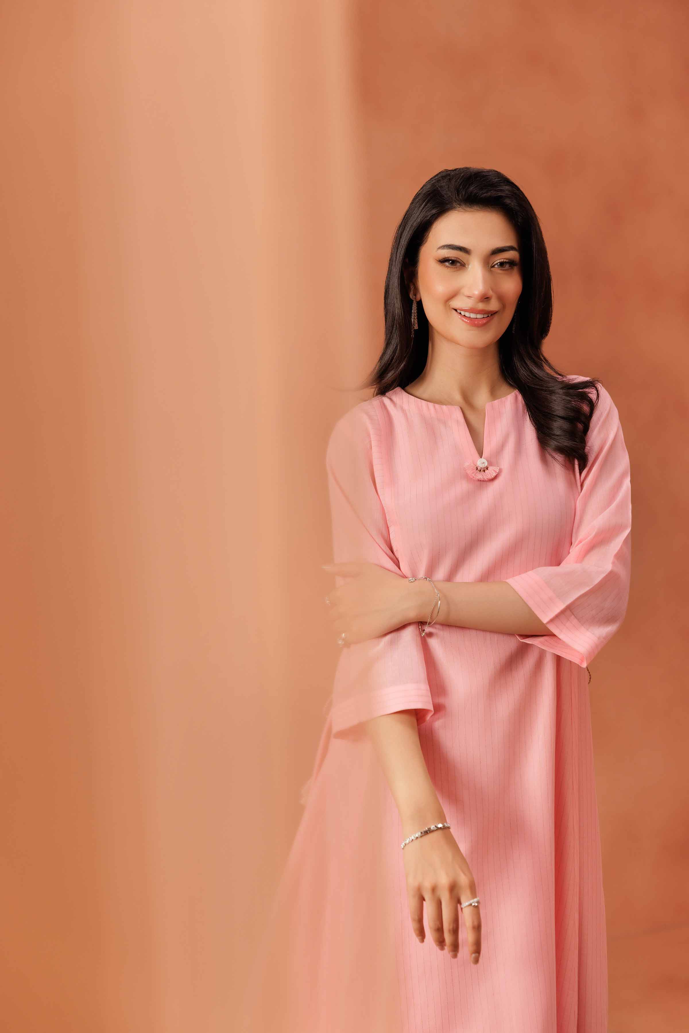 Nishat Linen UAE - Embroidered Dress - KFE25-98