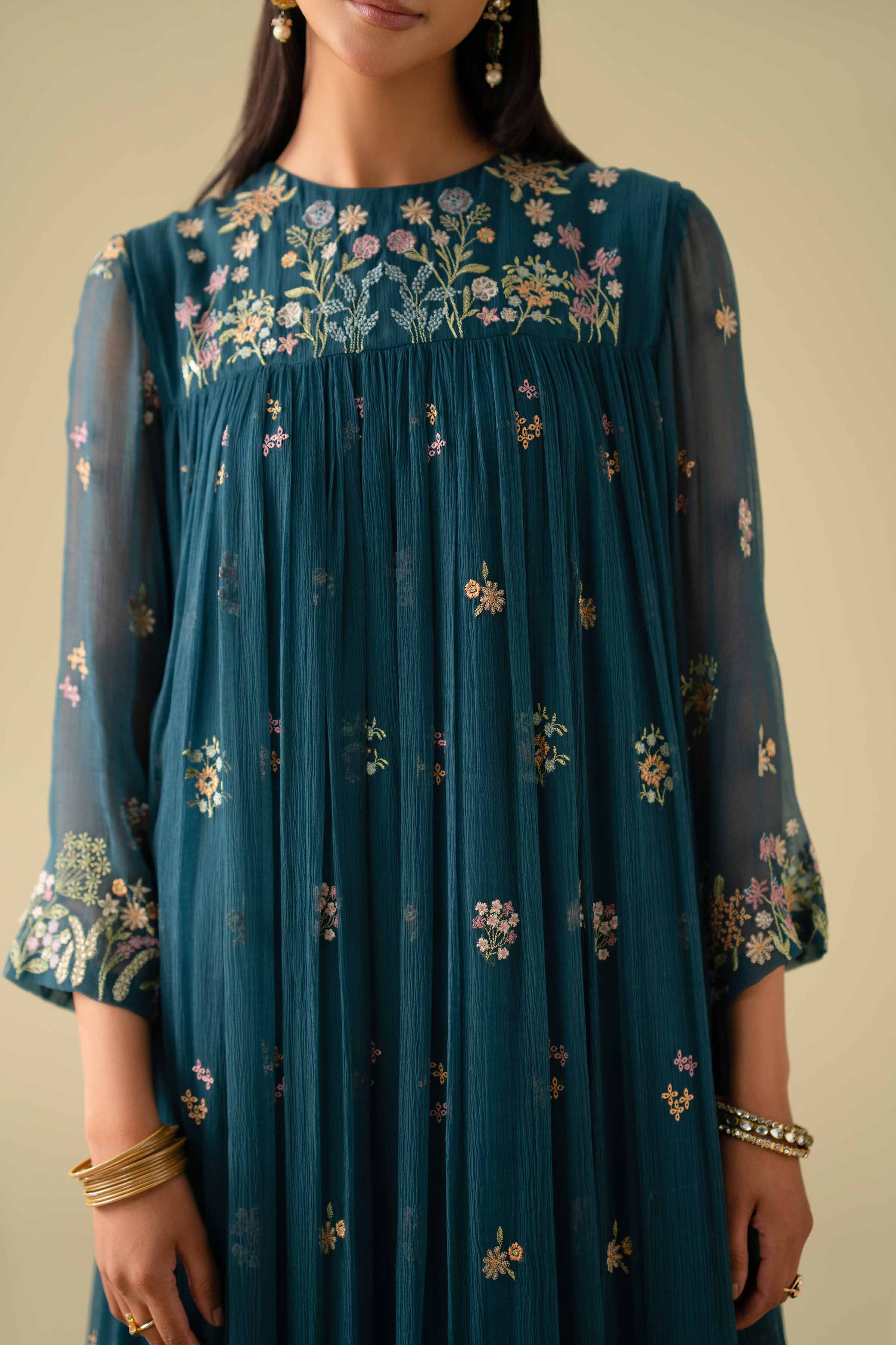 Embroidered Dress - KFE26-05