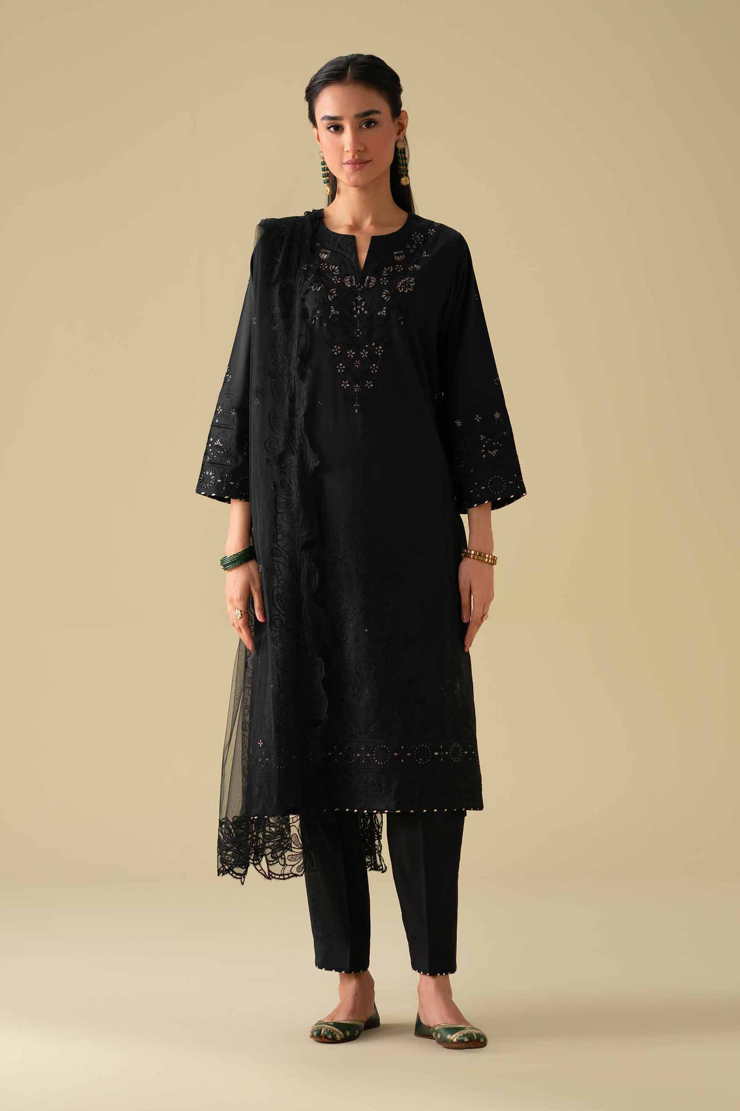 3 Piece - Embroidered Suit - KFE26-102
