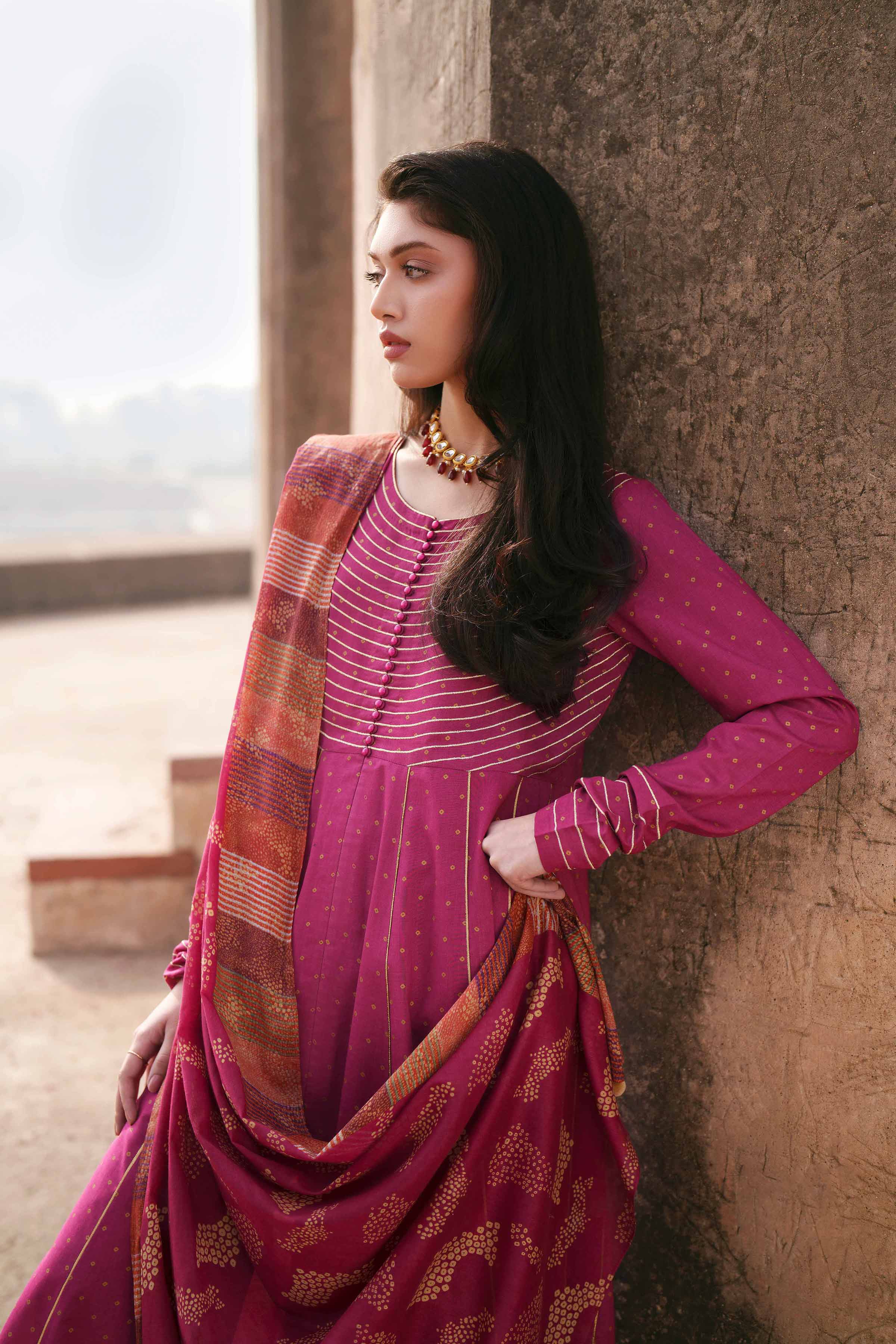 3 Piece - Embroidered Suit - KFE26-113