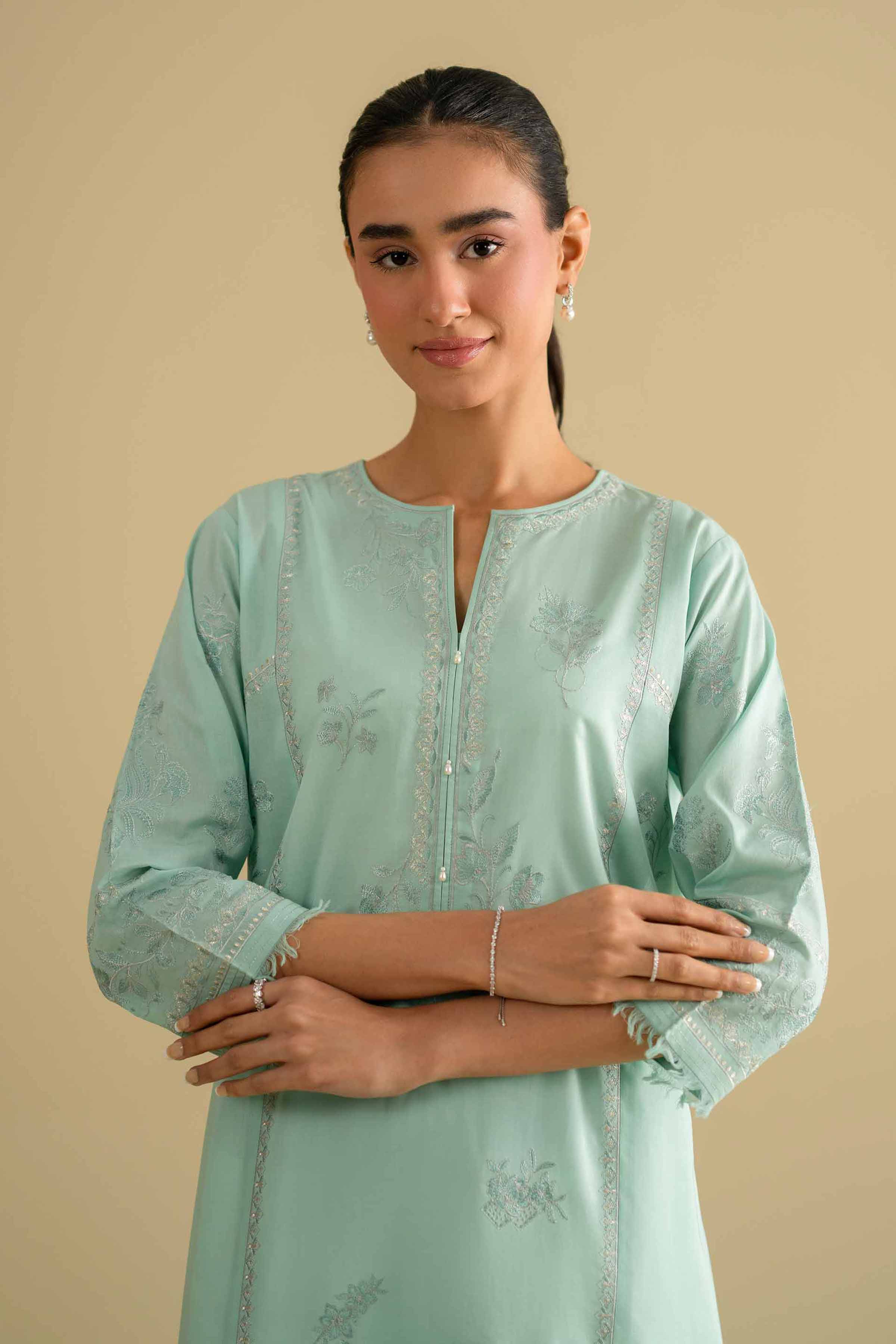 Embroidered Shirt - KFE26-12