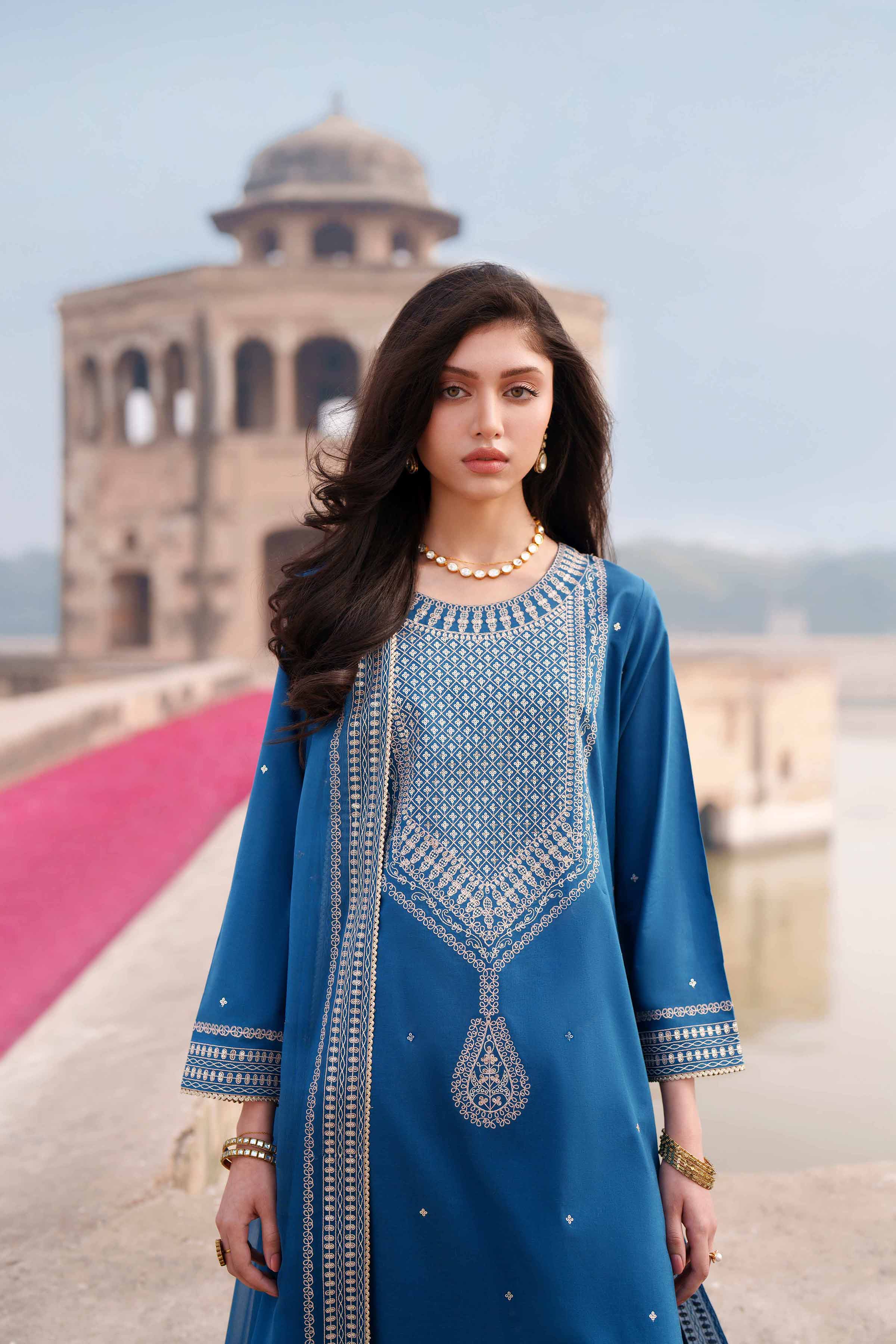 3 Piece - Embroidered Suit - KFE26-133
