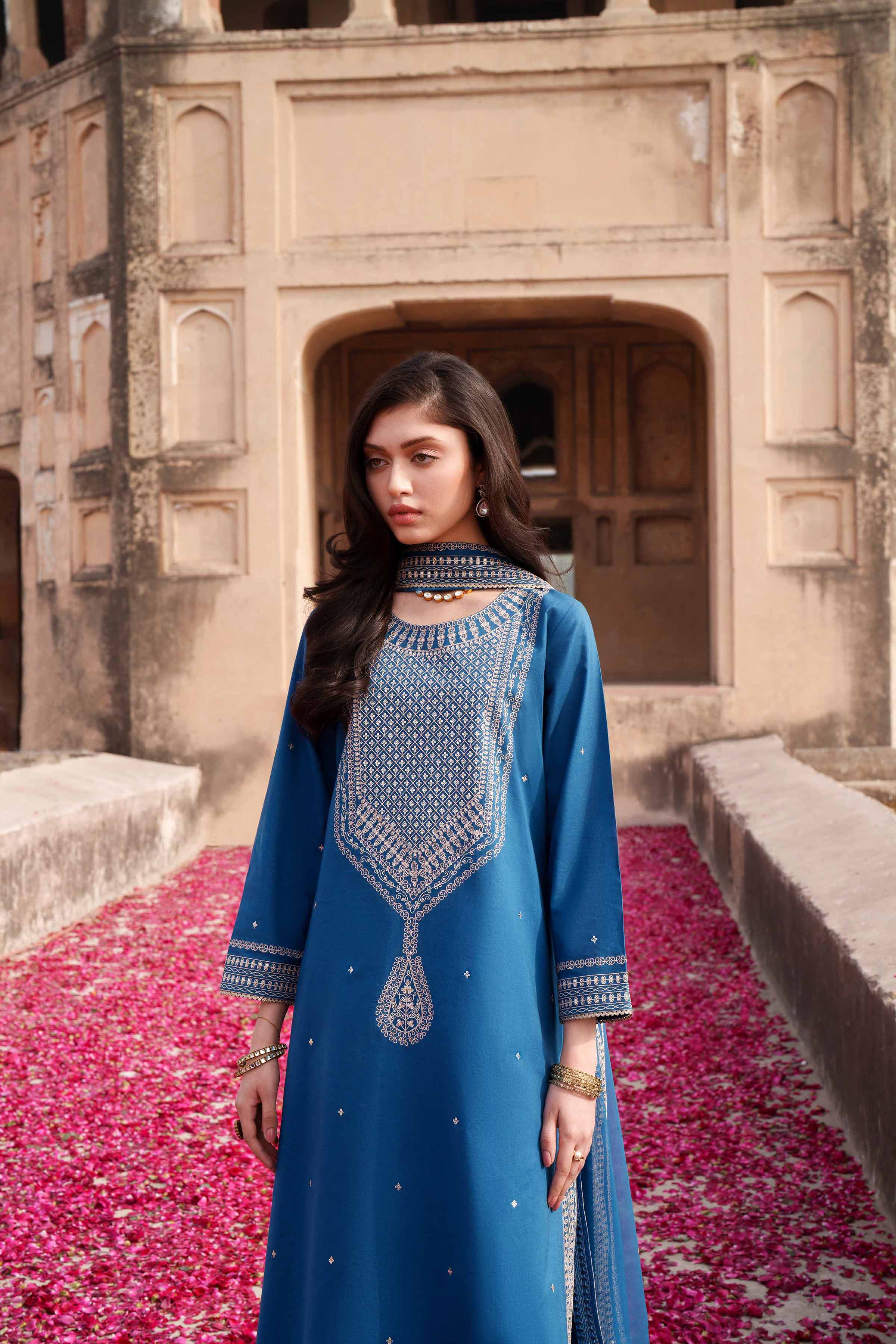 3 Piece - Embroidered Suit - KFE26-133