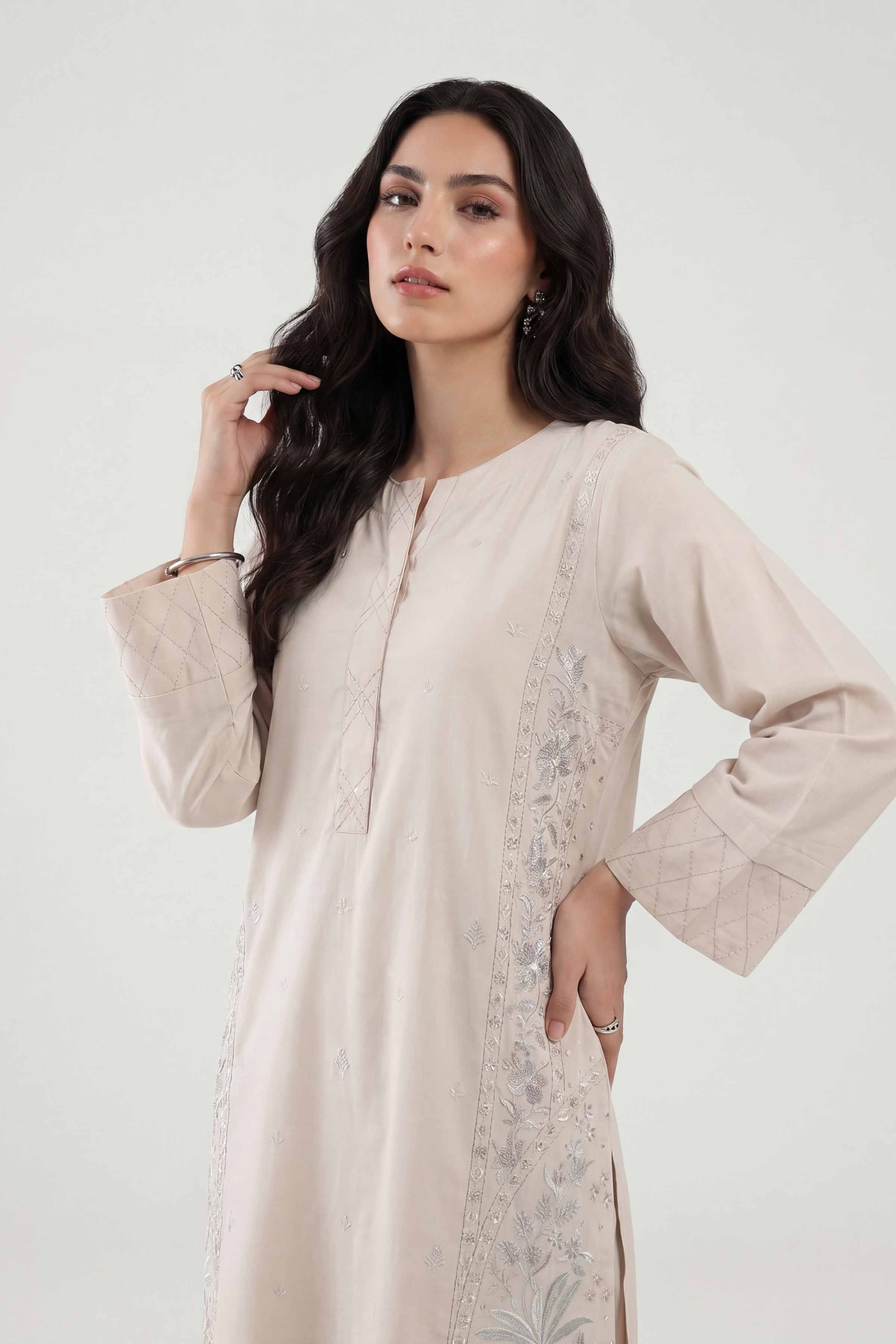 2 Piece - Embroidered Suit - KFE26-158