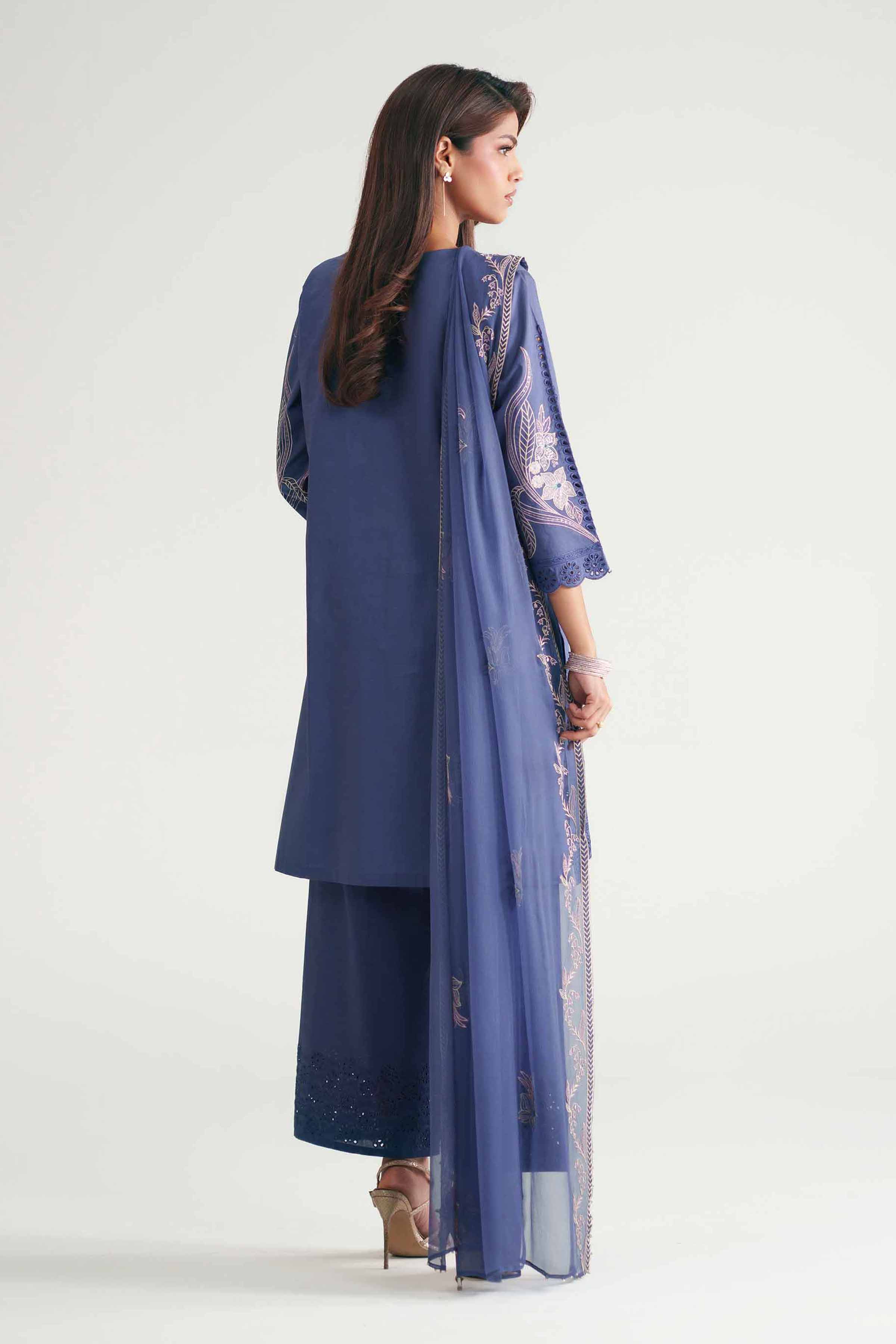 3 Piece - Embroidered Suit - KFE26-186