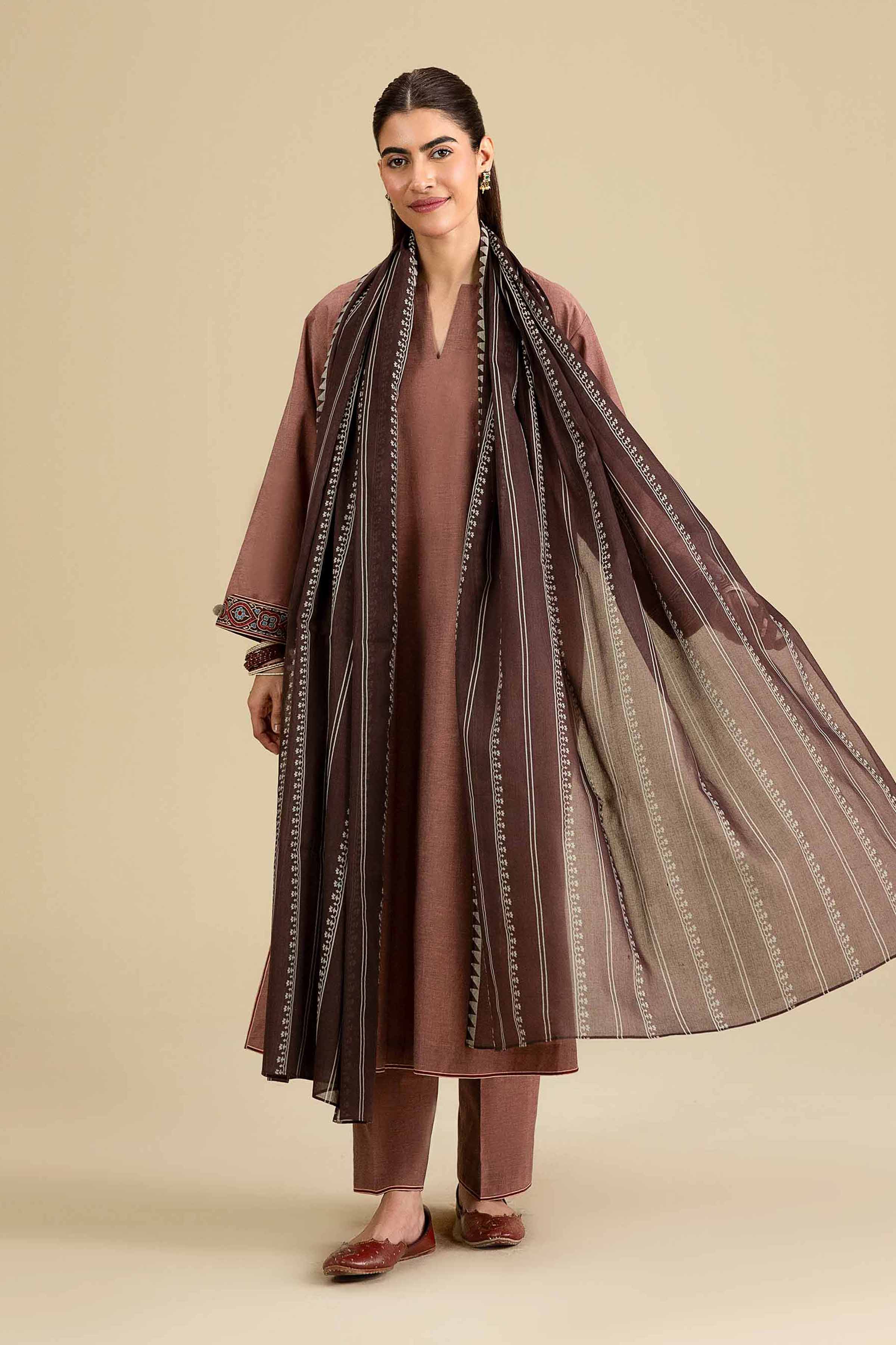 3 Piece - Printed Suit - KFE26-202